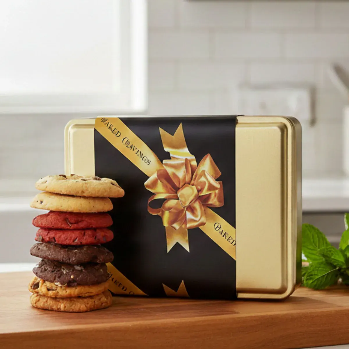 Cravings Cookie Tin by Baked Cravings | Goldbelly