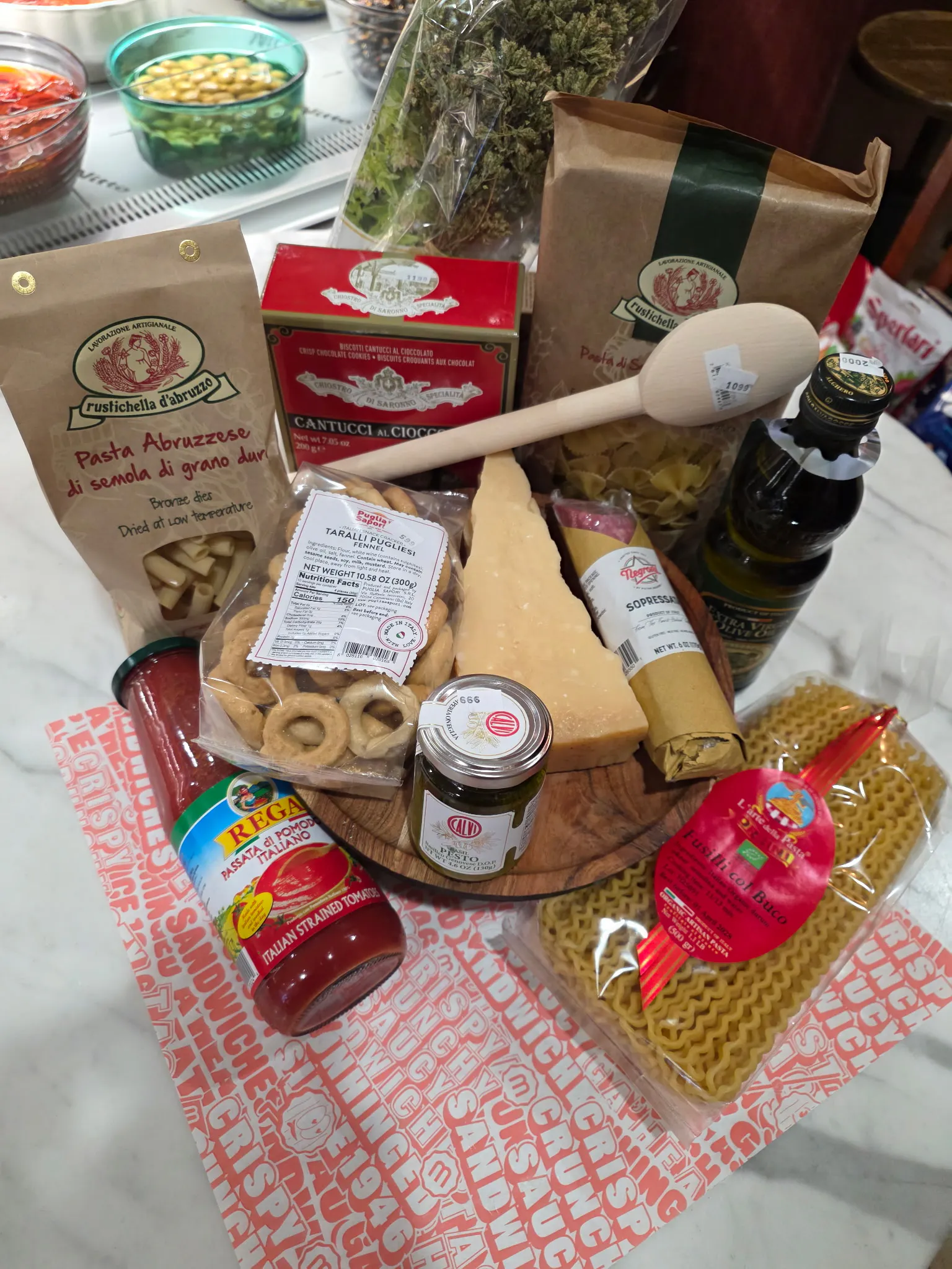 Classic Italian Pantry Essentials by Tino's Deli