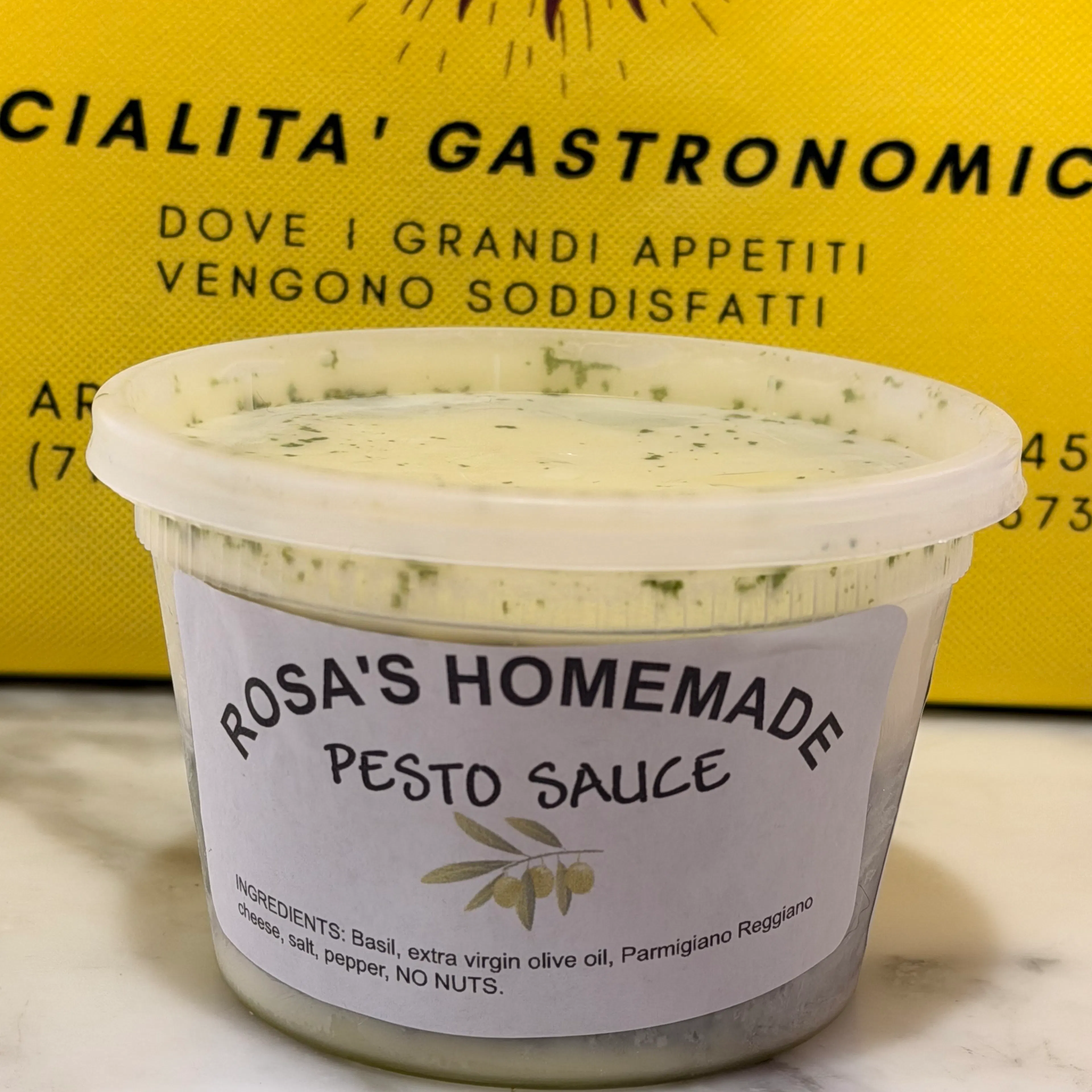 Homemade Pesto Sauce by Tino's Deli