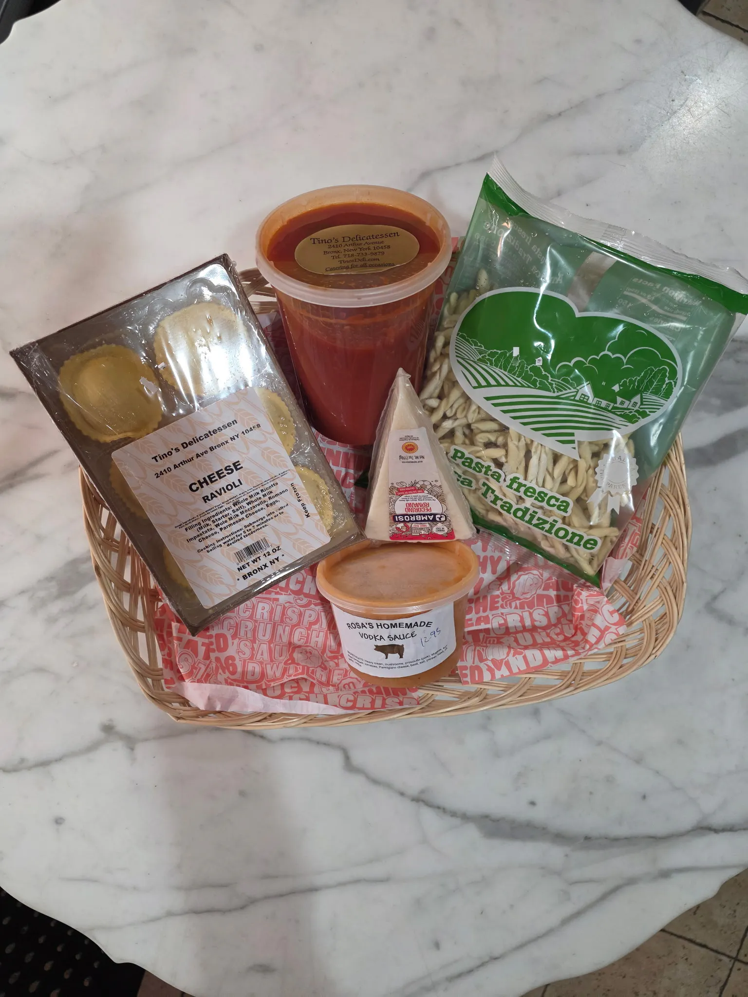 Little Italy Pasta Feast For 2 by Tino's Deli
