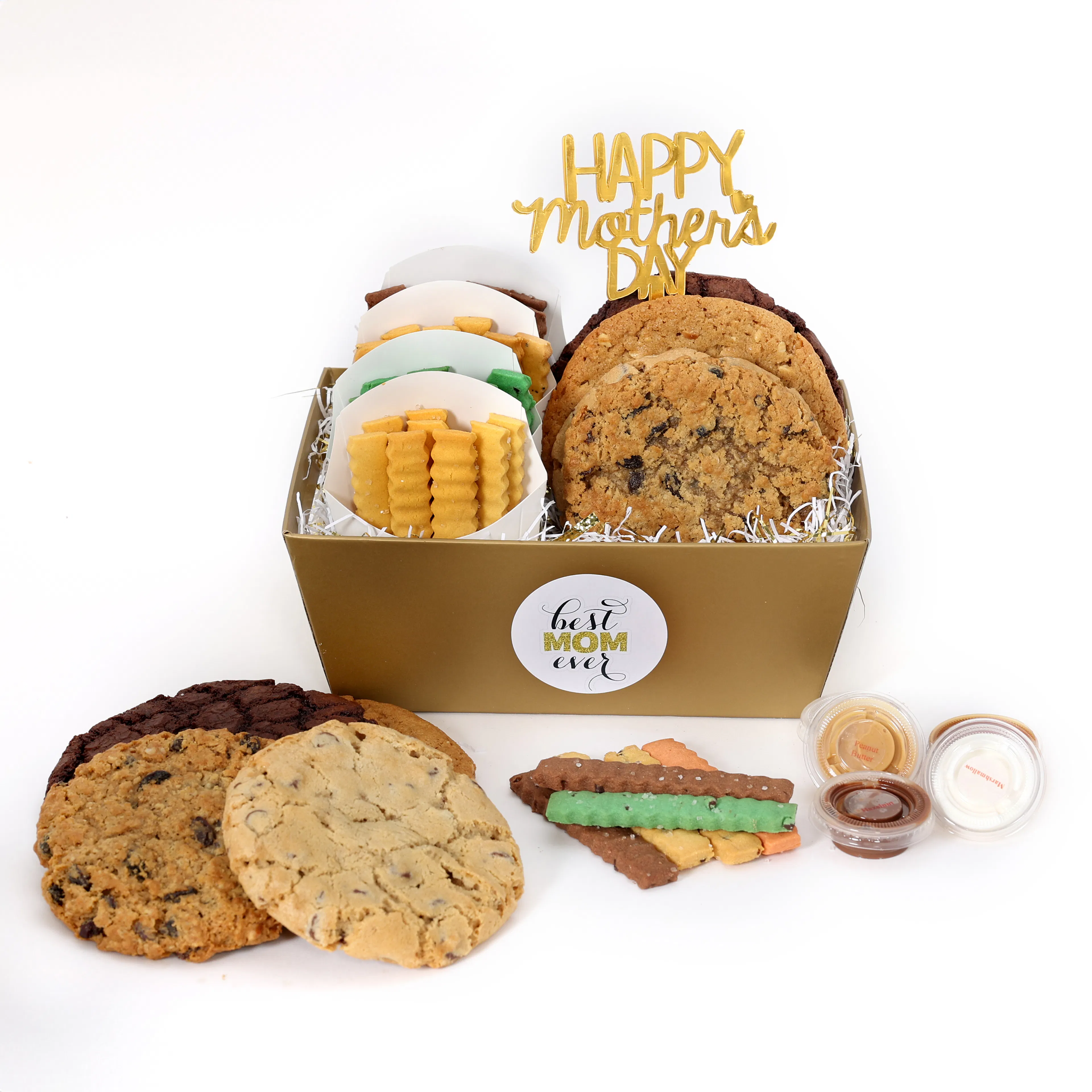 Mother's Day Cookie Gift Basket by The Cookie Joint
