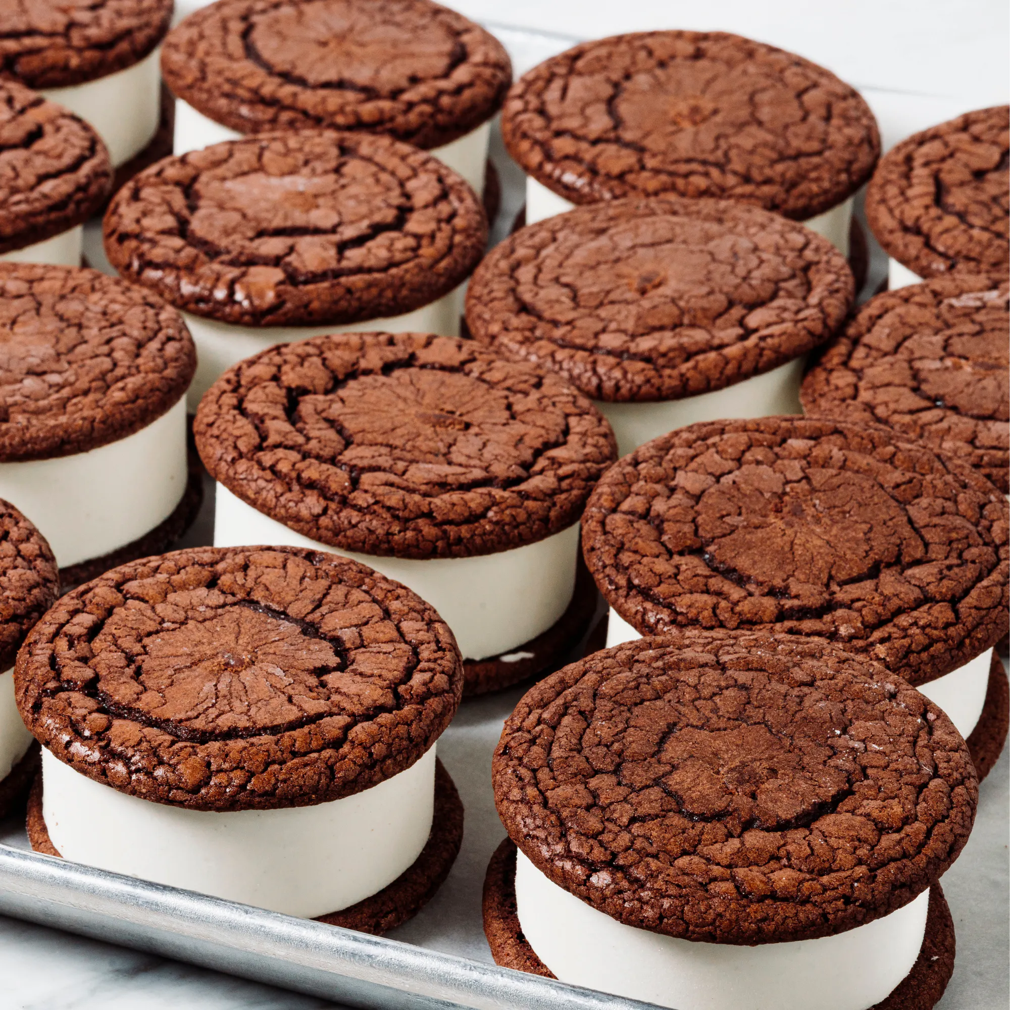 Choose Your Own Ice Cream Sandwich - 16 Pack by Nye's Cream Sandwiches - Alternate image 1