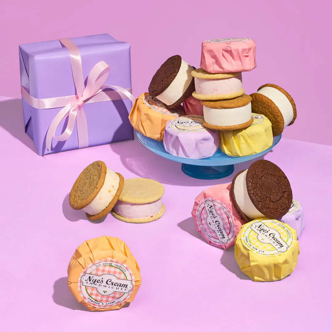 Mother's Day Collection	Ice Cream Sandwiches - 8 Pack by Nye's Cream Sandwiches - Alternate image 3
