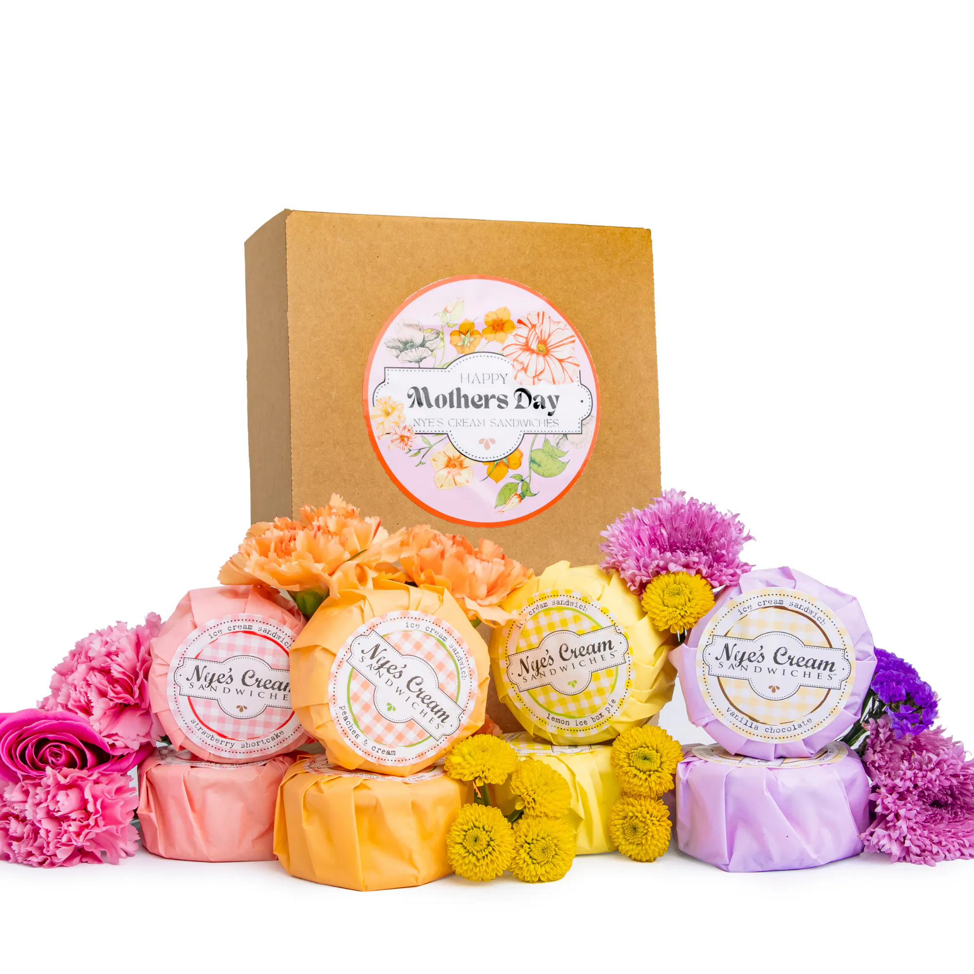 Mother's Day Collection	Ice Cream Sandwiches - 8 Pack by Nye's Cream Sandwiches - Alternate image 2