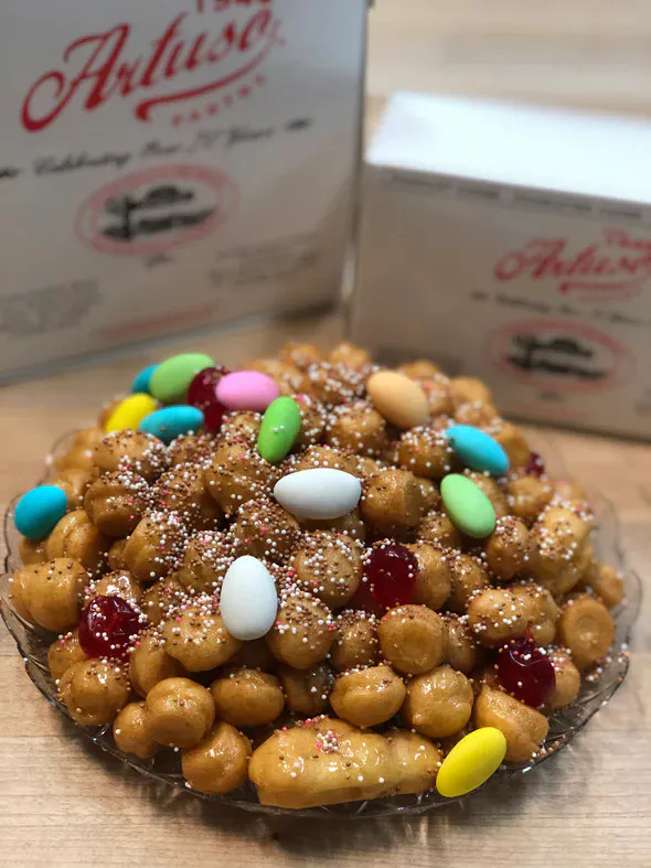 Holiday "Struffoli" Honey Balls - Buy 1, Get 1 FREE by Artuso Pastry Shop - Alternate image 1