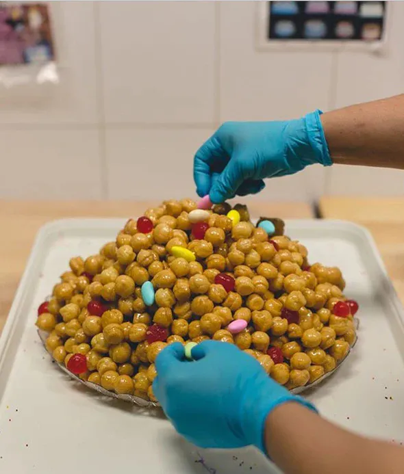 Holiday "Struffoli" Honey Balls - Buy 1, Get 1 FREE by Artuso Pastry Shop - Alternate image 3
