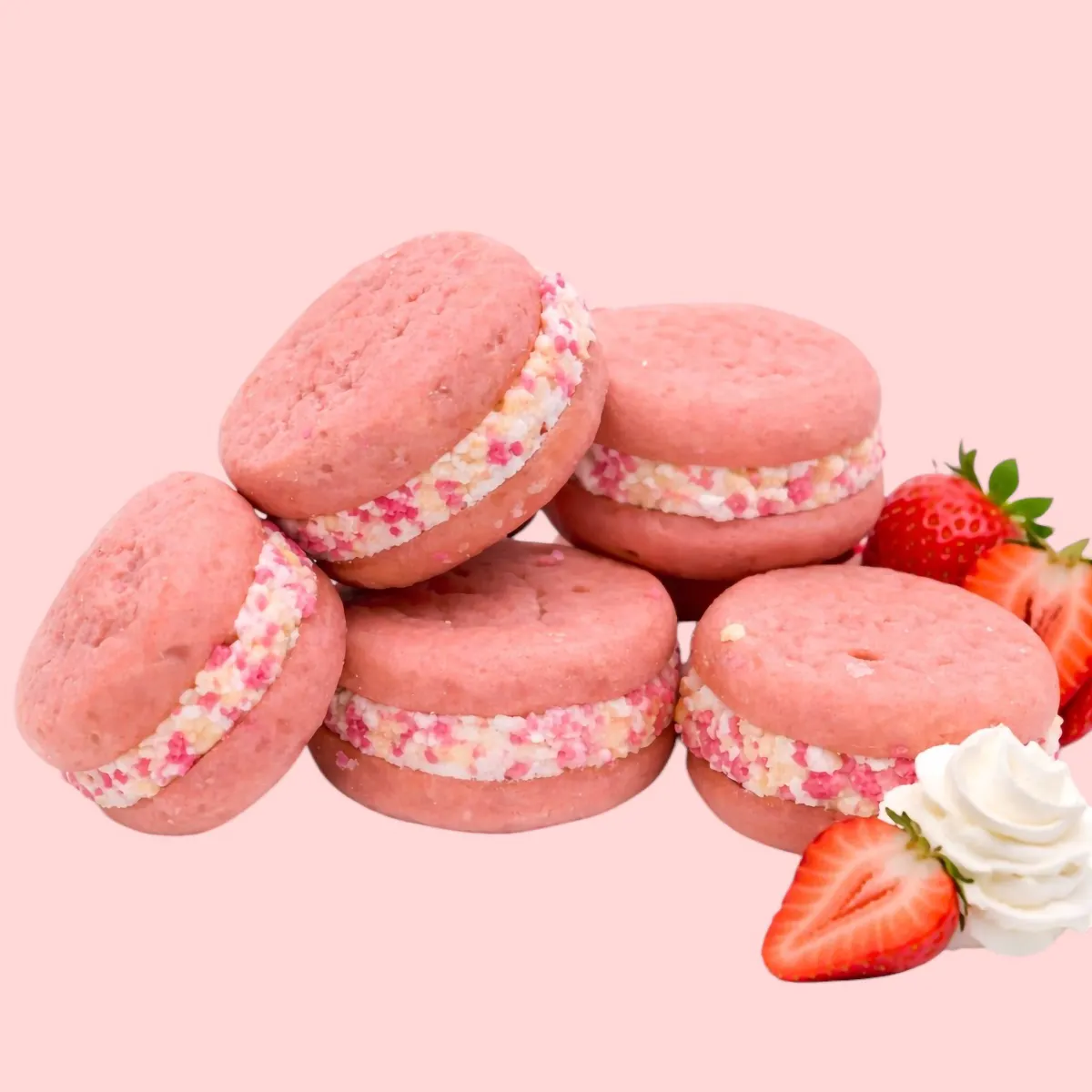 "Chubbie" Cookie Sandwiches - 24 Pack by Crumbs Bakeshop - Alternate image 3