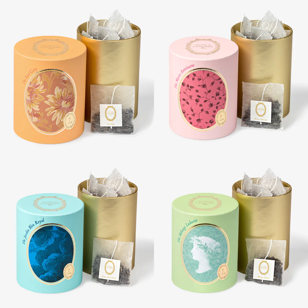 Ladurée Specialty Tea Selection - 4 Pack by Ladurée Paris