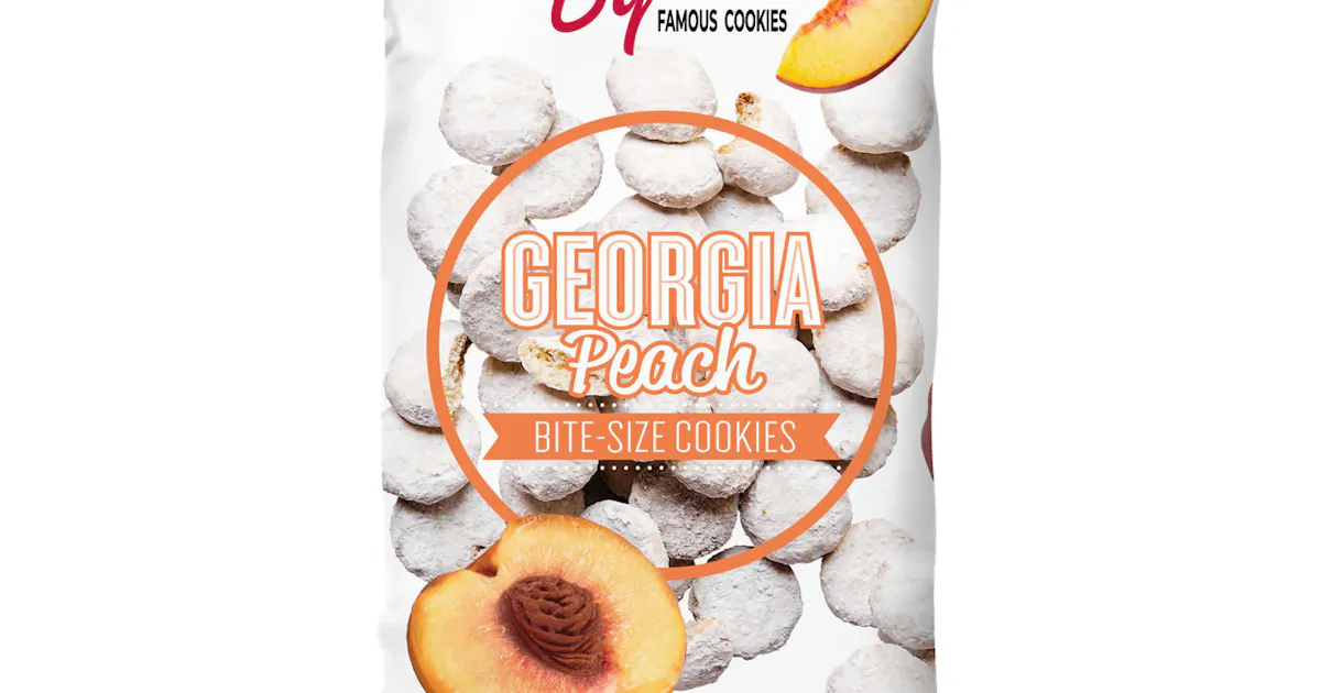 Georgia Peach Cookies - 1 lb. Bag by Byrd Cookie Co. | Goldbelly