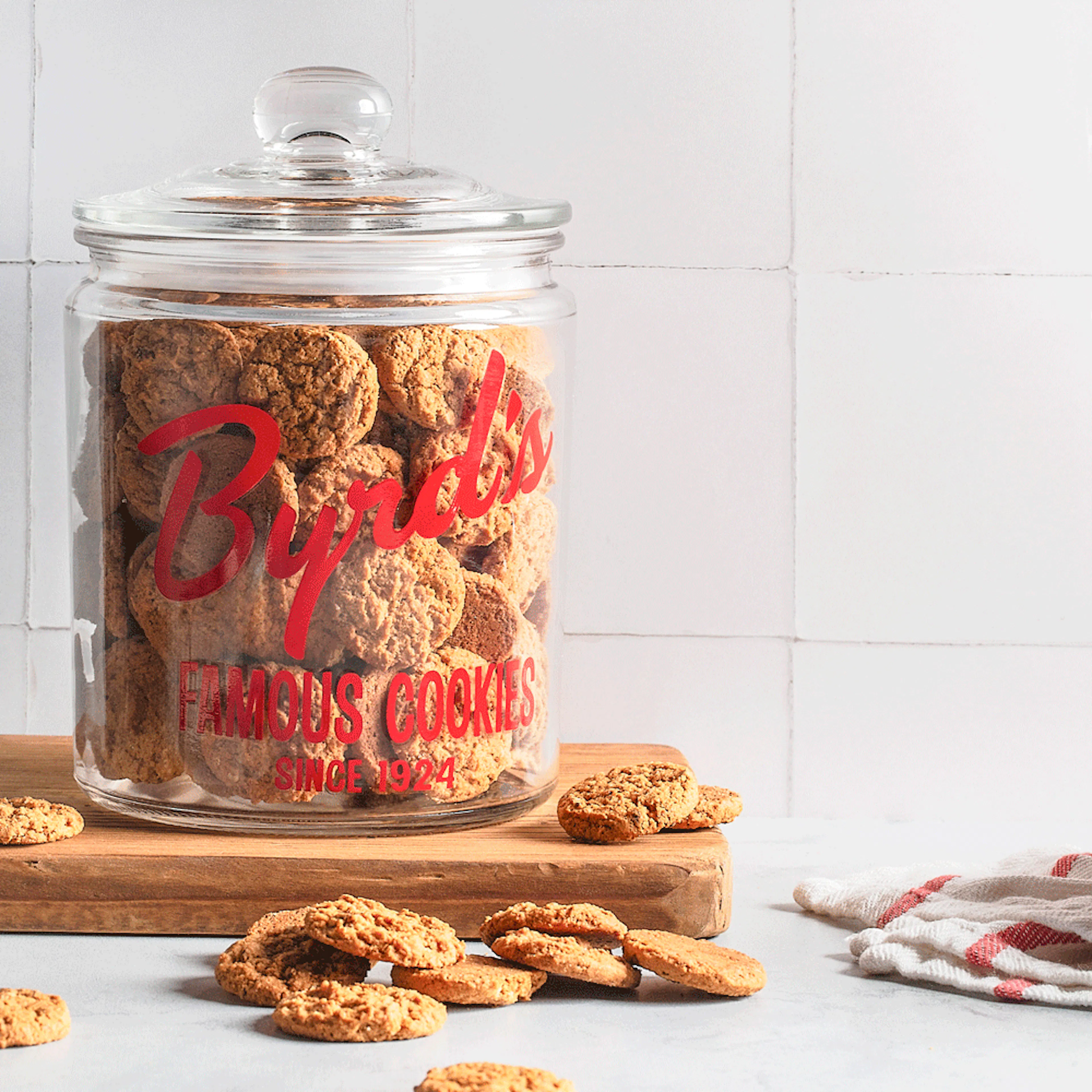 Signature Cookie Jar + 1 lb. Cookies by Byrd Cookie Company - Alternate image 1