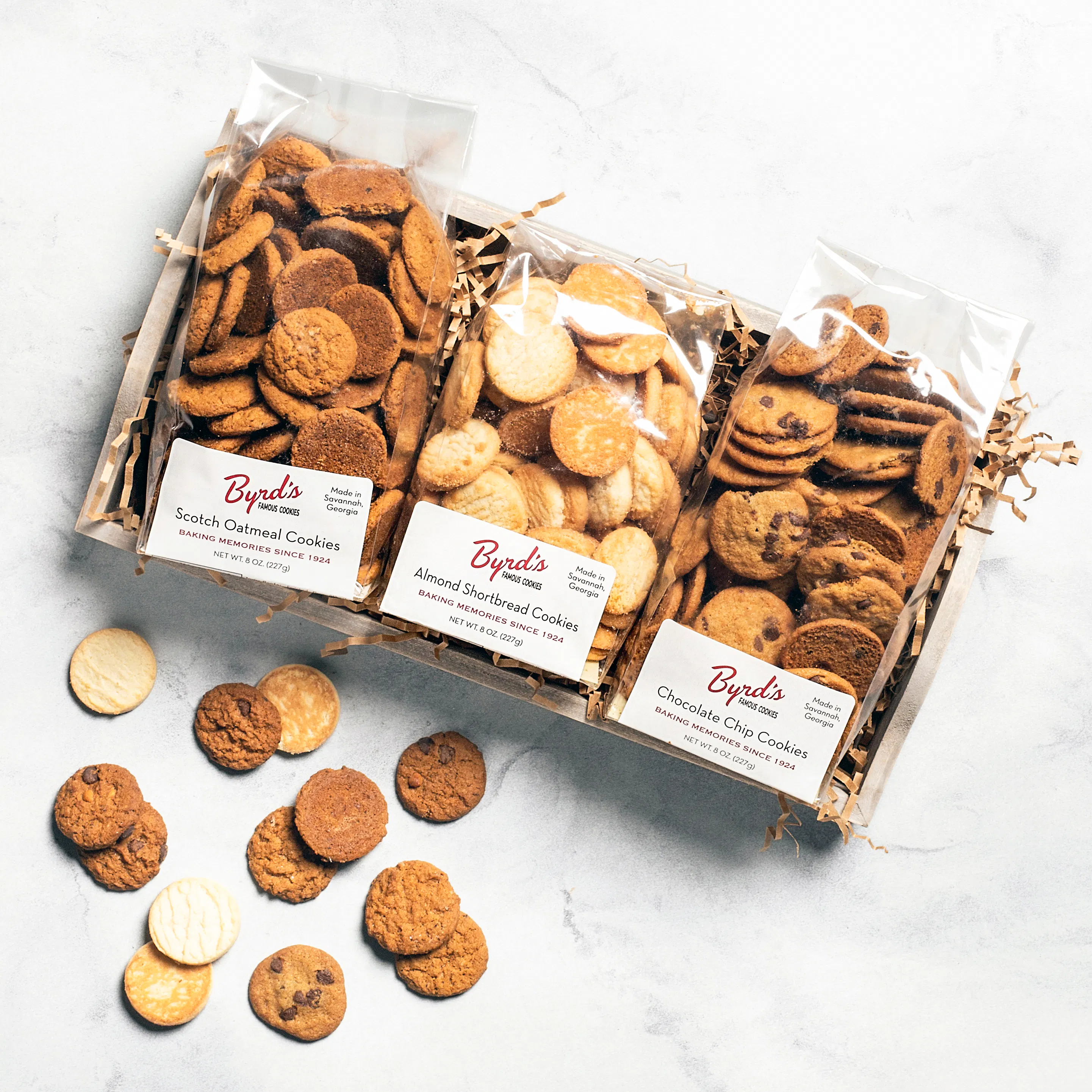 Bakery Bag Cookie Tray - Custom Trio by Byrd Cookie Co. | Goldbelly