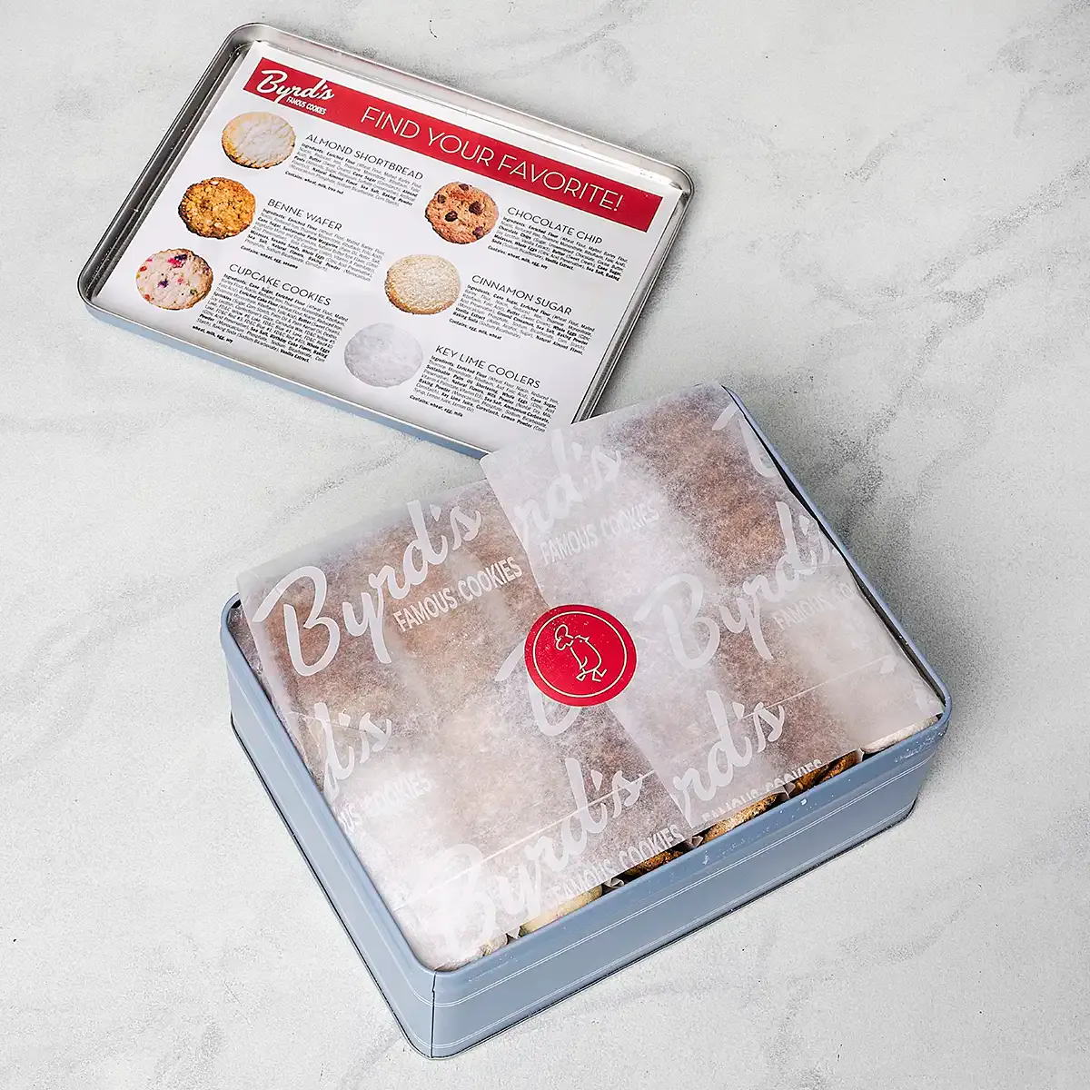 Fancy Assortment Tin by Byrd Cookie Company - Alternate image 1