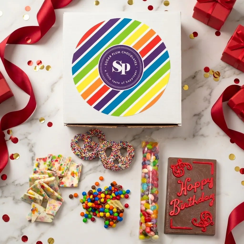 Happy Birthday Snack Box by Sugar Plum