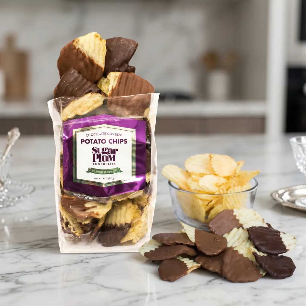 Sugar Plum - Chocolate-Covered Potato Chips