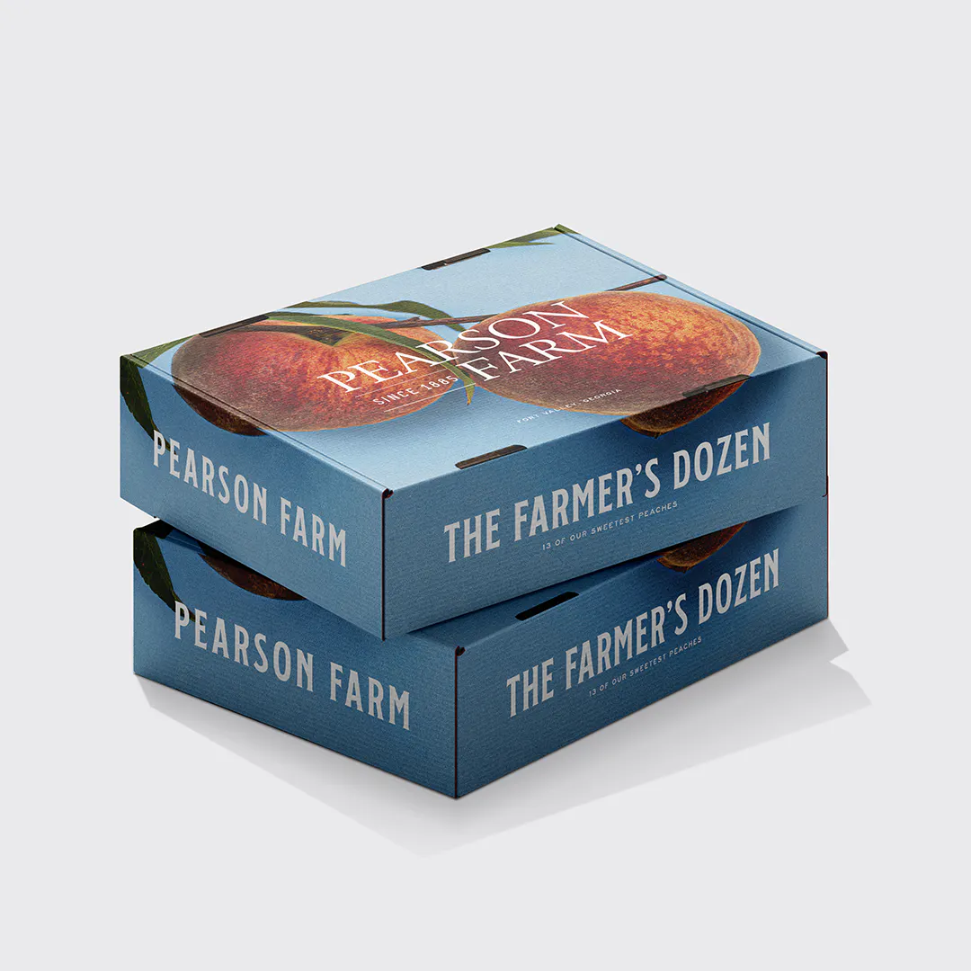 Georgia Peaches Gift Box - 26 Pack by Pearson Farm - Alternate image 1