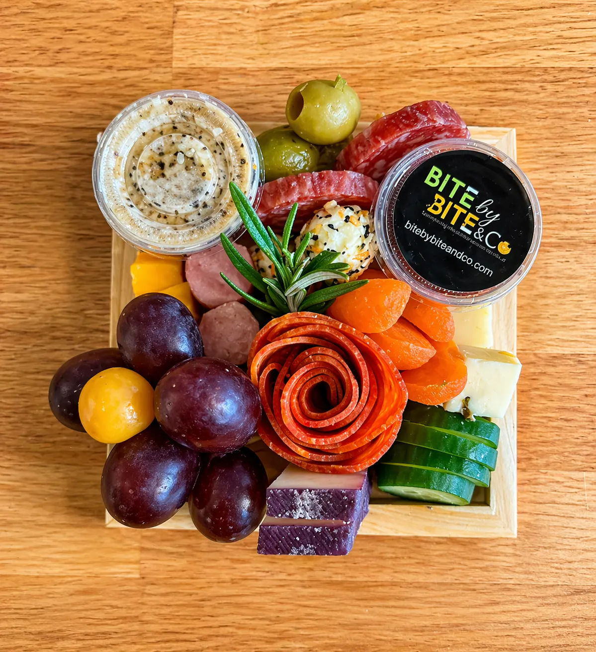 Mini Charcuterie Board by Bite by Bite & Co