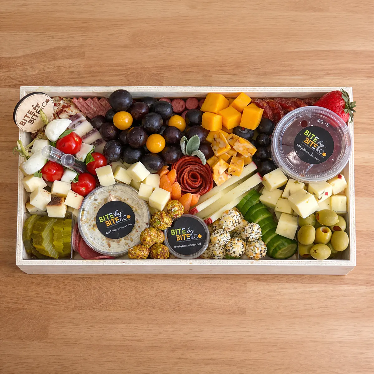 Charcuterie Board for 6-8 by Bite by Bite & Co