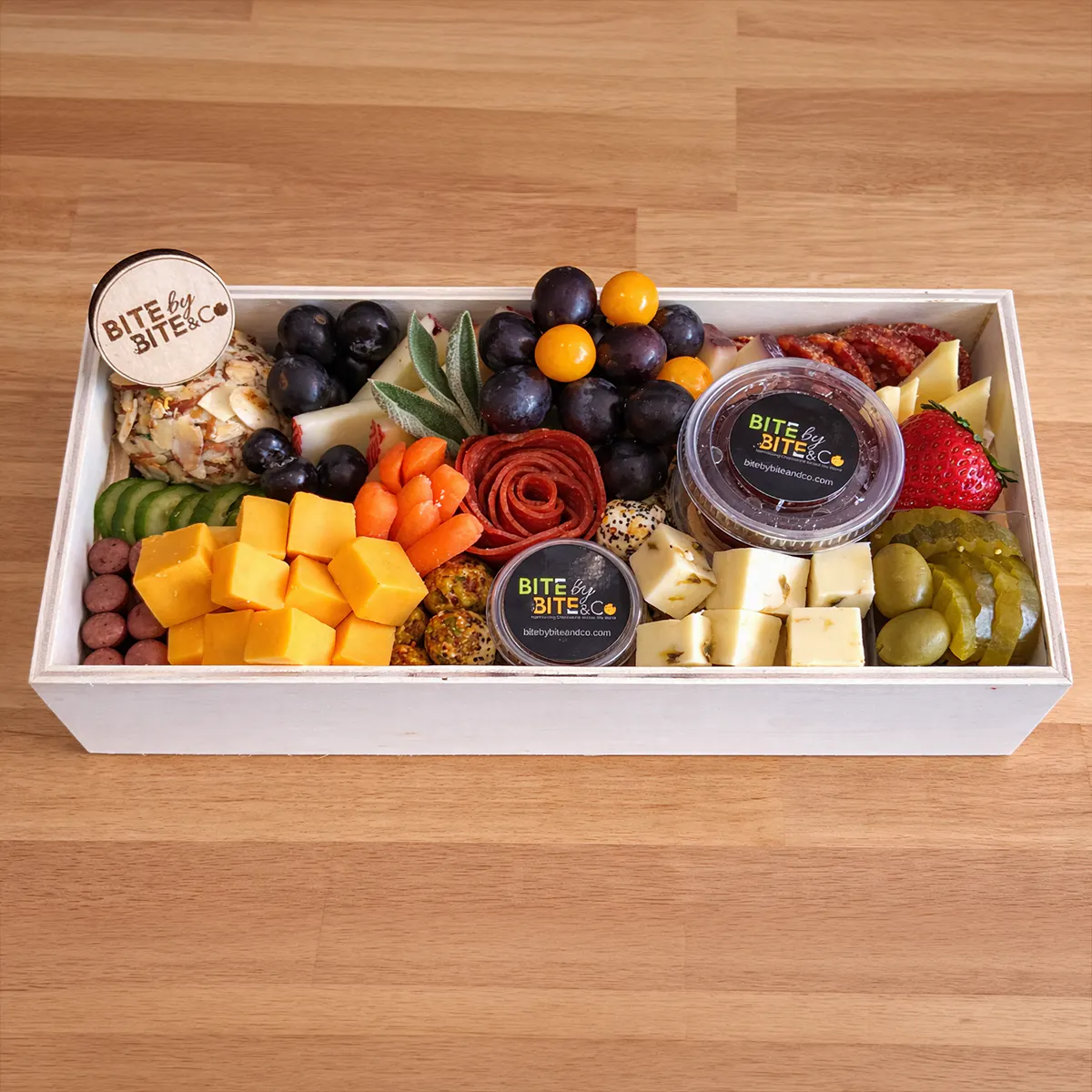 Charcuterie Board for 2-4 by Bite by Bite & Co