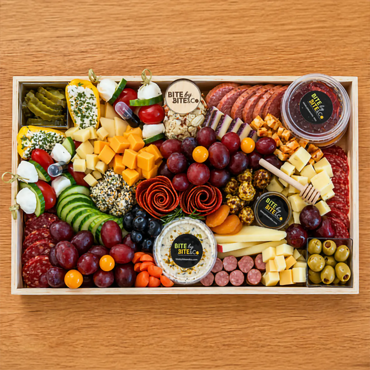 Charcuterie Board for 8-10 by Bite by Bite & Co