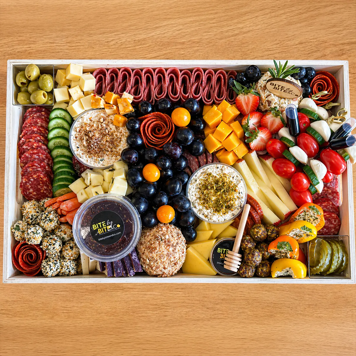 Charcuterie Board for 14-16 by Bite by Bite & Co