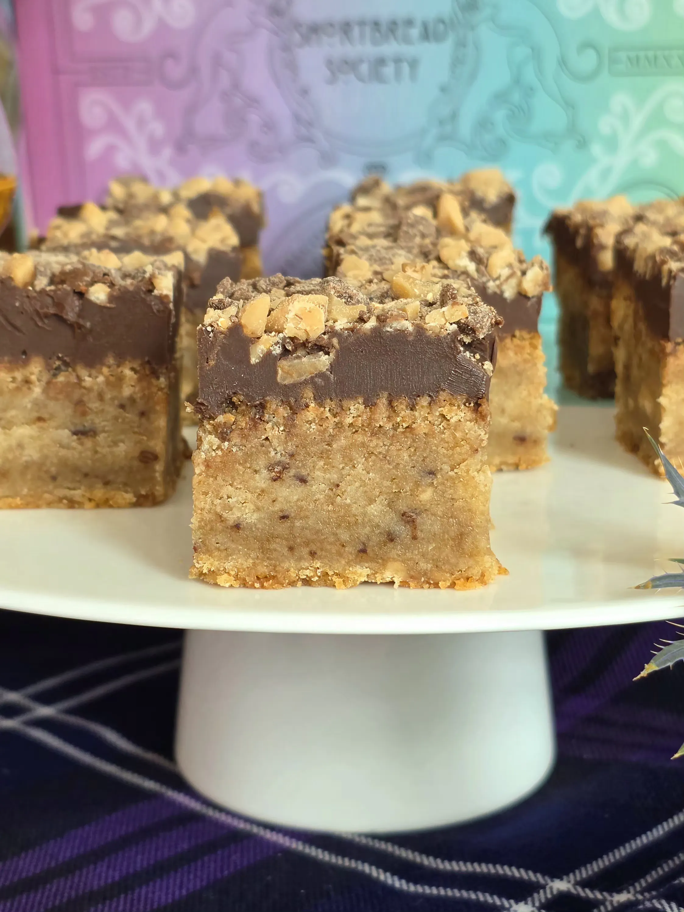 Father's Day Highlander Toffee Shortbread Tray by Shortbread Society - Alternate image 2
