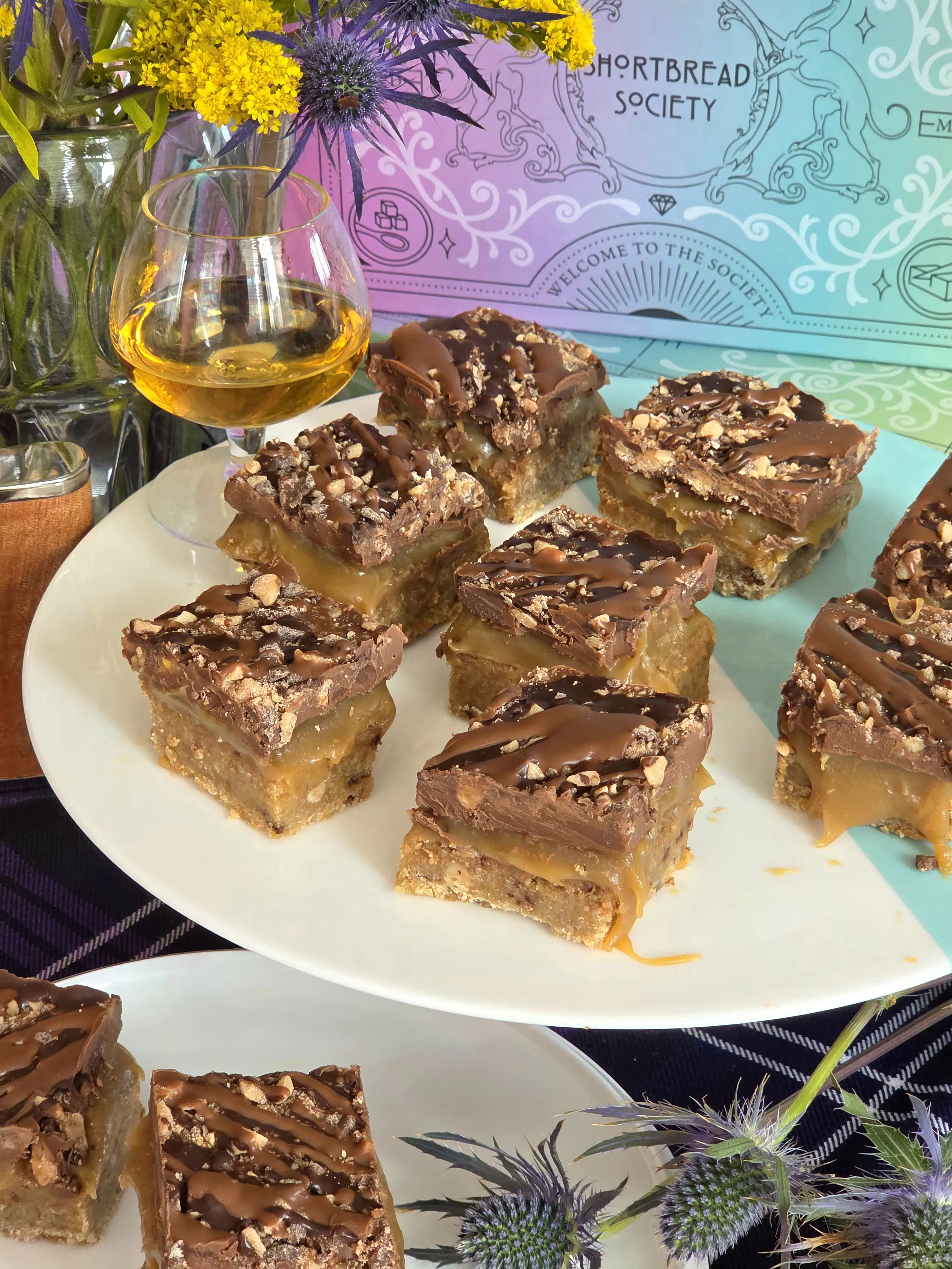 Father's Day Highlander Millionaire's Shortbread Tray by Shortbread Society - Alternate image 1