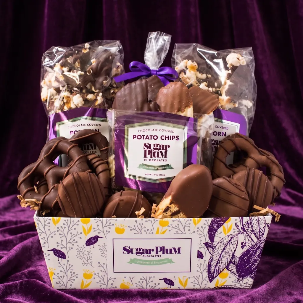 Chocolate Mountain Gift Tray by Sugar Plum - Alternate image 2