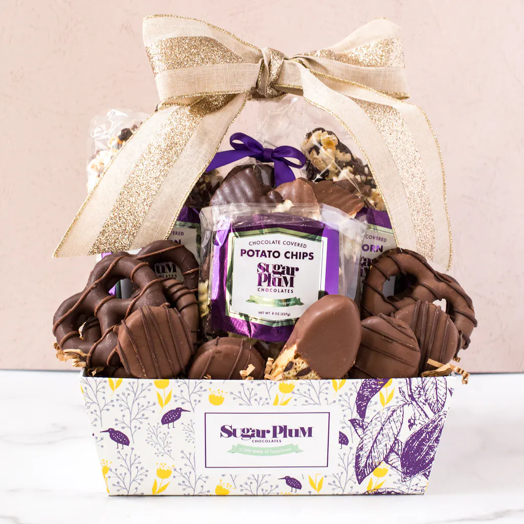 Chocolate Mountain Gift Tray by Sugar Plum