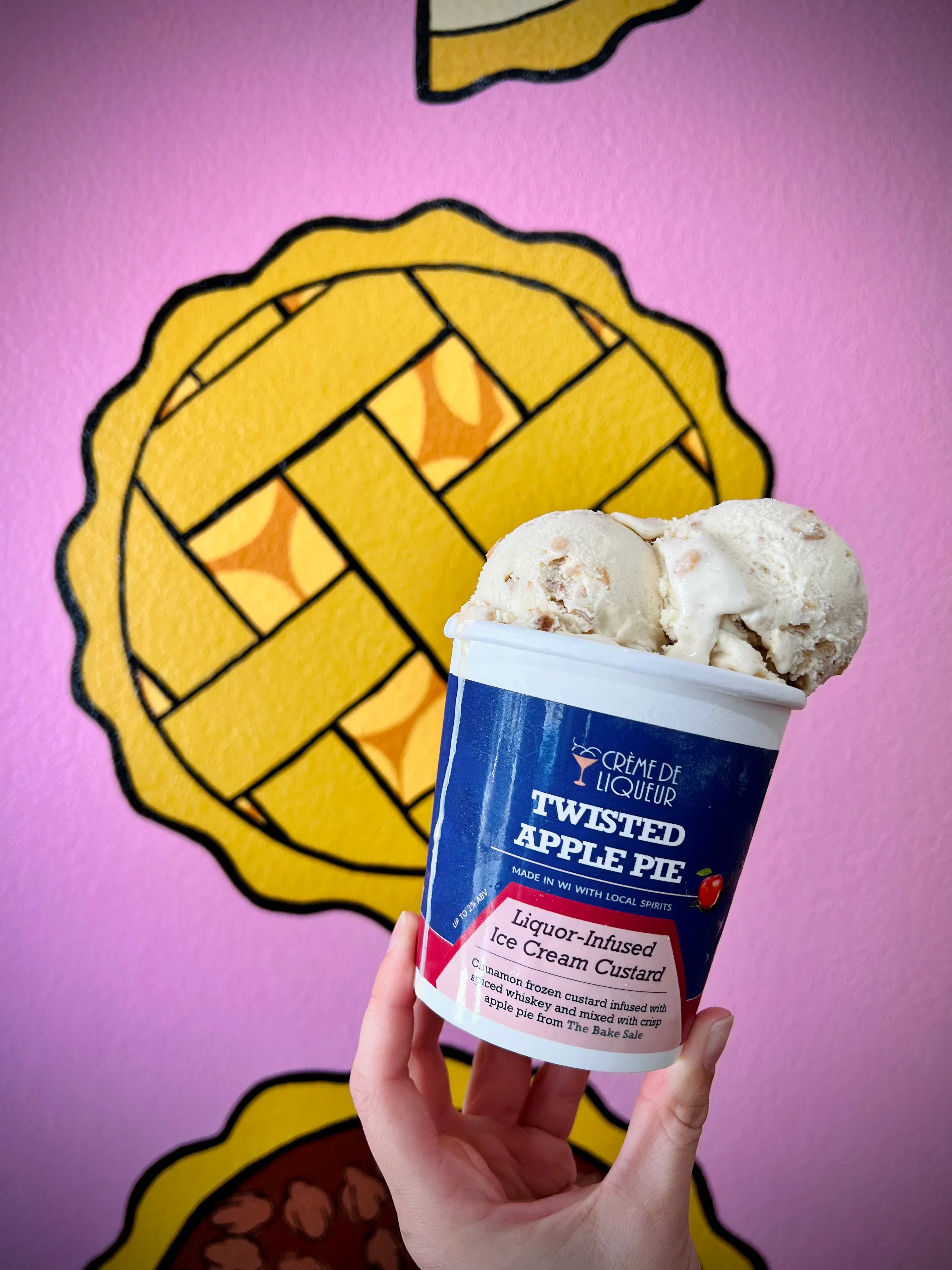 Fourth of July Collection - Twisted Apple Pie - Boozy Frozen Custard by Crème de Liqueur - Alternate image 2