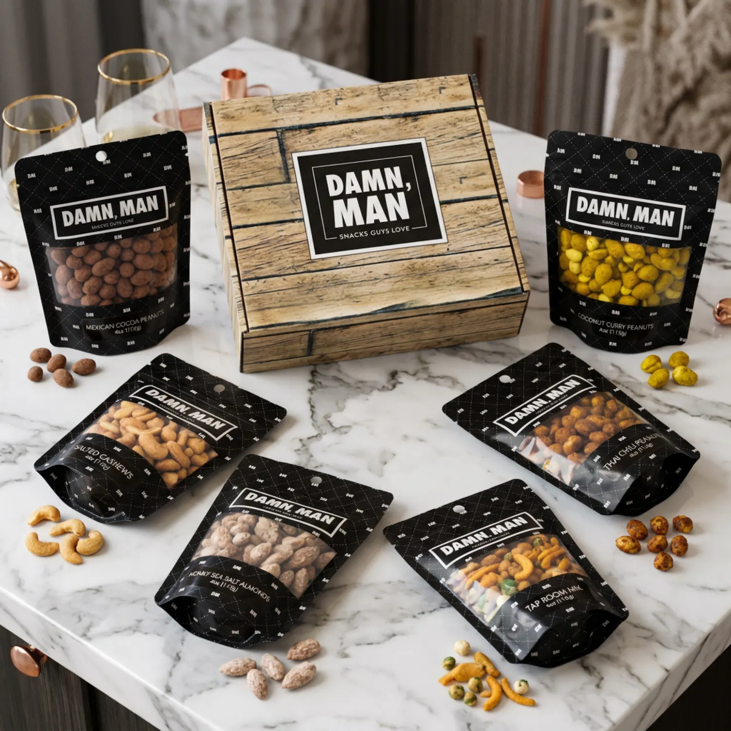 Damn Man - Manly Nut Box by Sugar Plum - Alternate image 1
