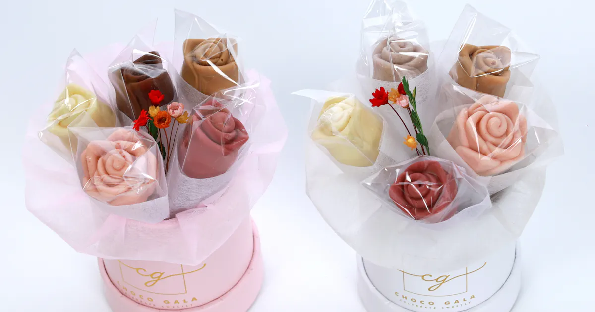 Mini Gala Chocolate Gift Box by Choco Gala | Goldbelly