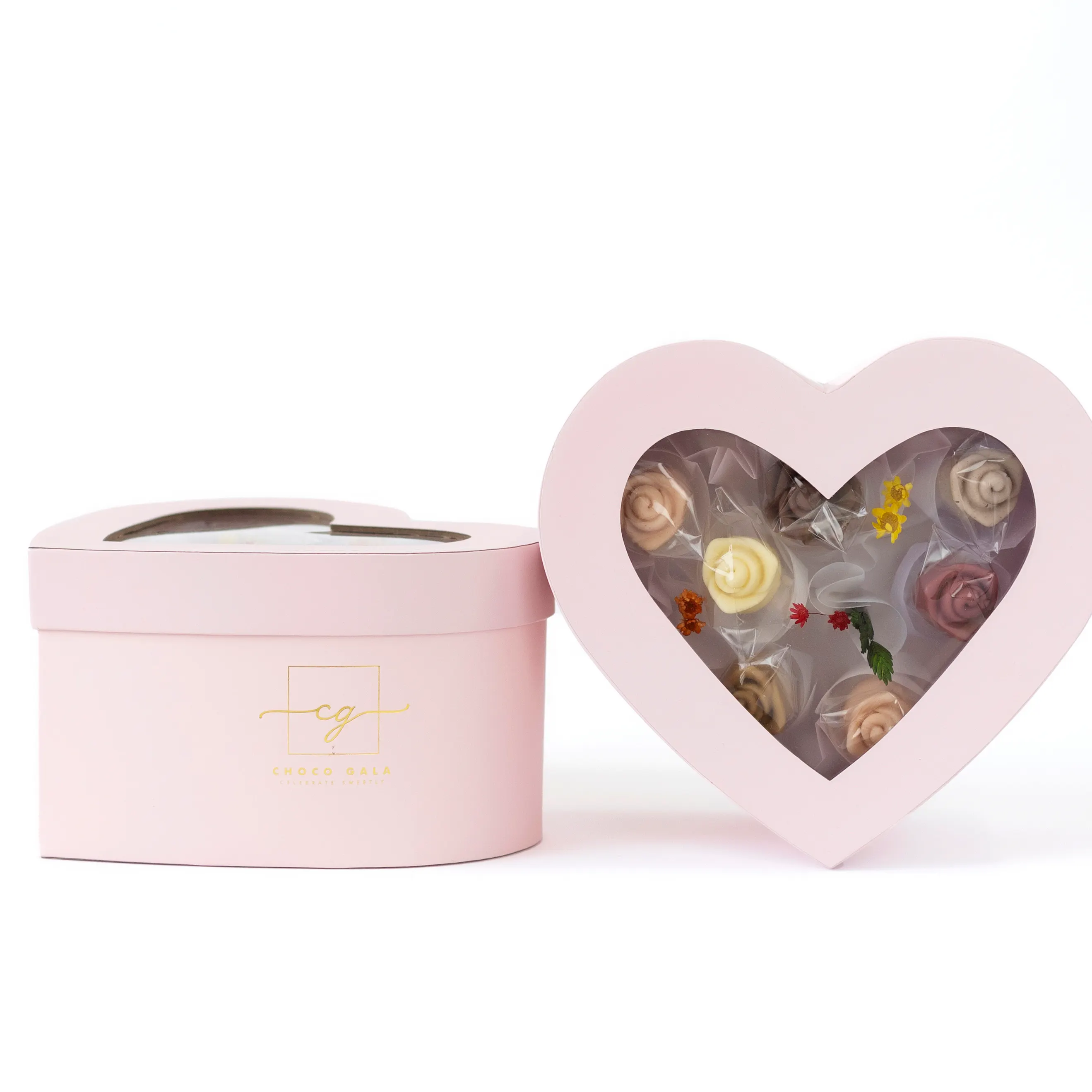 Le Coeur Chocolate Heart Gift Box by Choco Gala - Alternate image 1