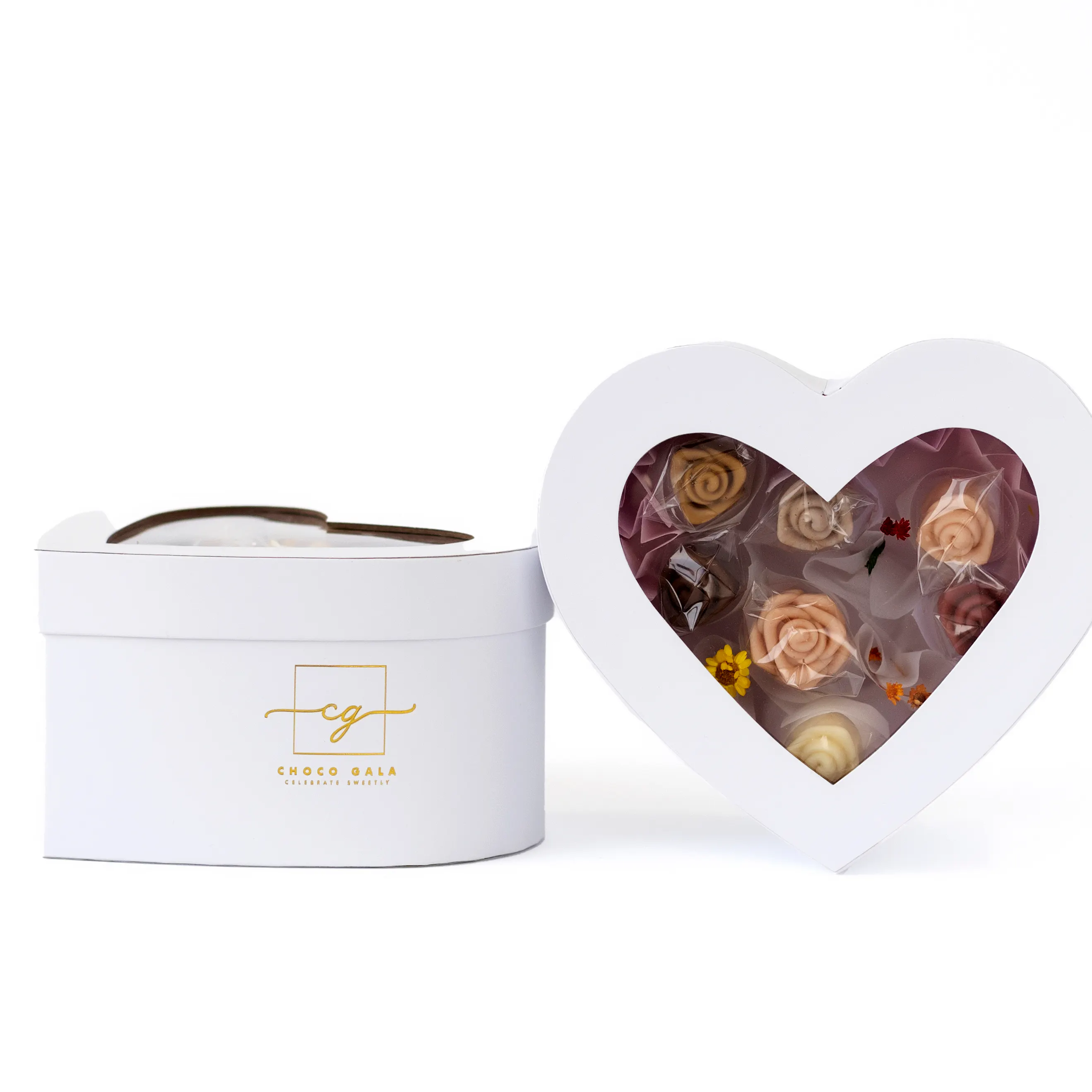 Le Coeur Chocolate Heart Gift Box by Choco Gala - Alternate image 2