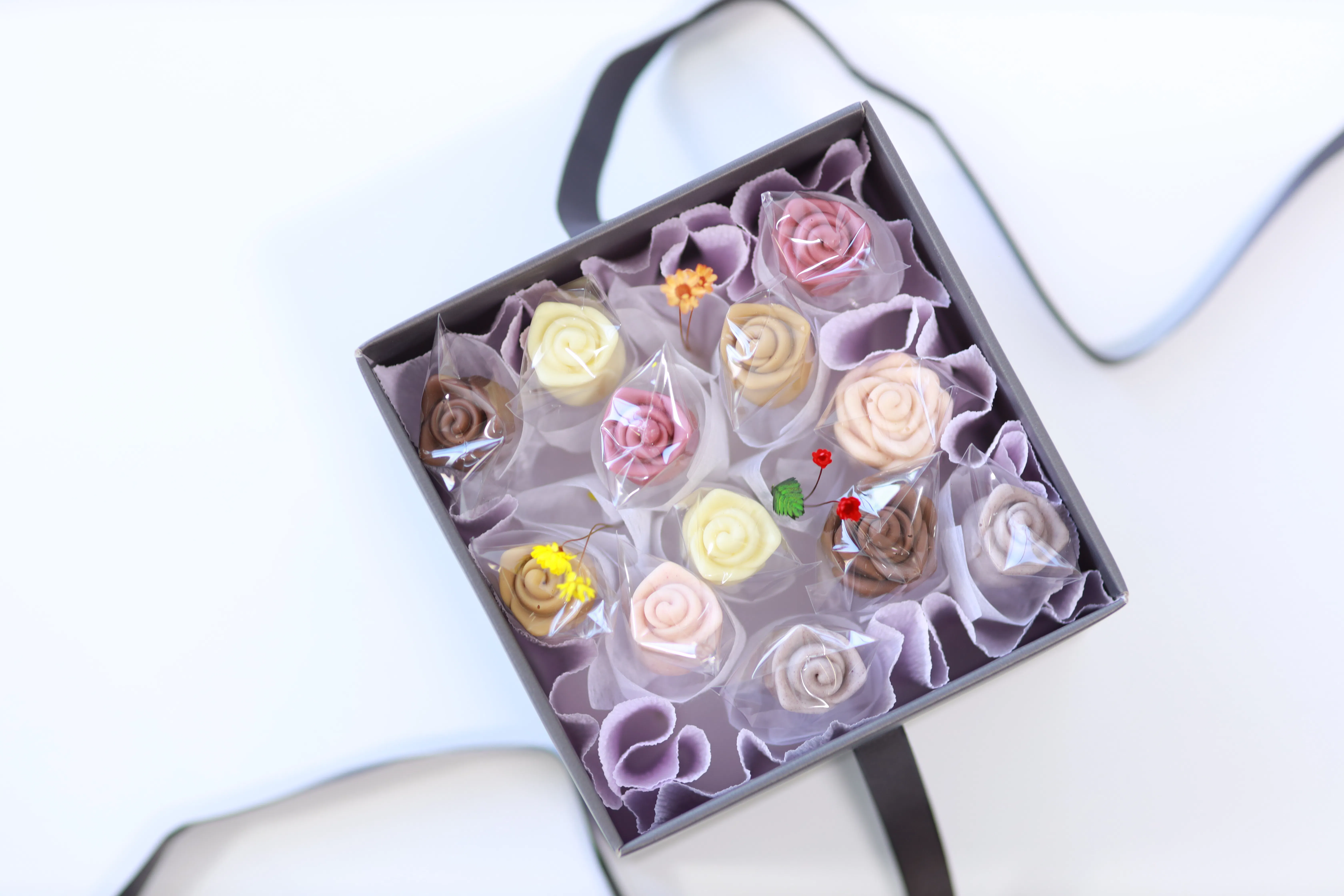Rose Garden Chocolate Gift Box by Choco Gala - Alternate image 1