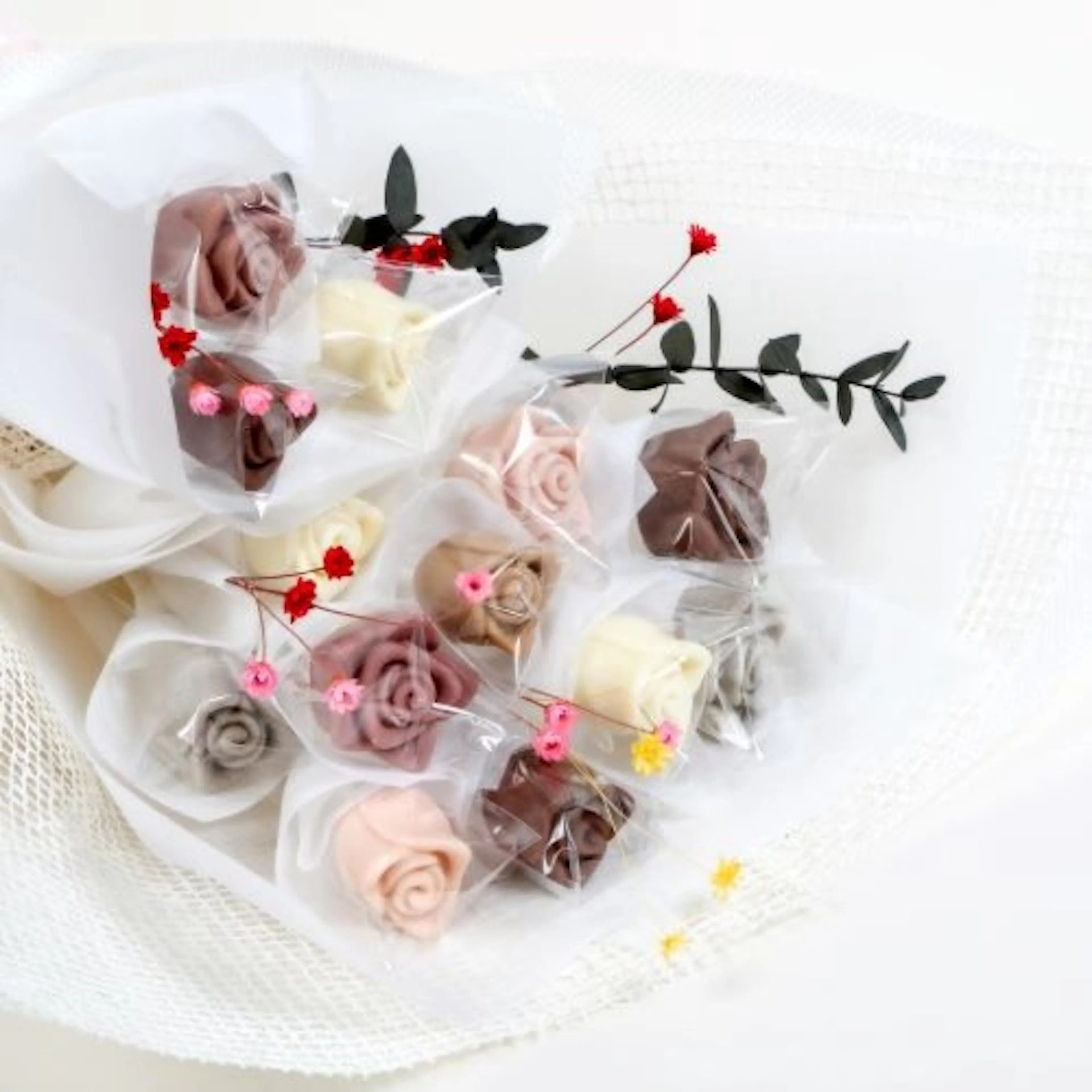 Petite Cascading Blooms Chocolate Bouquet by Choco Gala