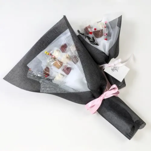 Petite Cascading Blooms Chocolate Bouquet by Choco Gala - Alternate image 3