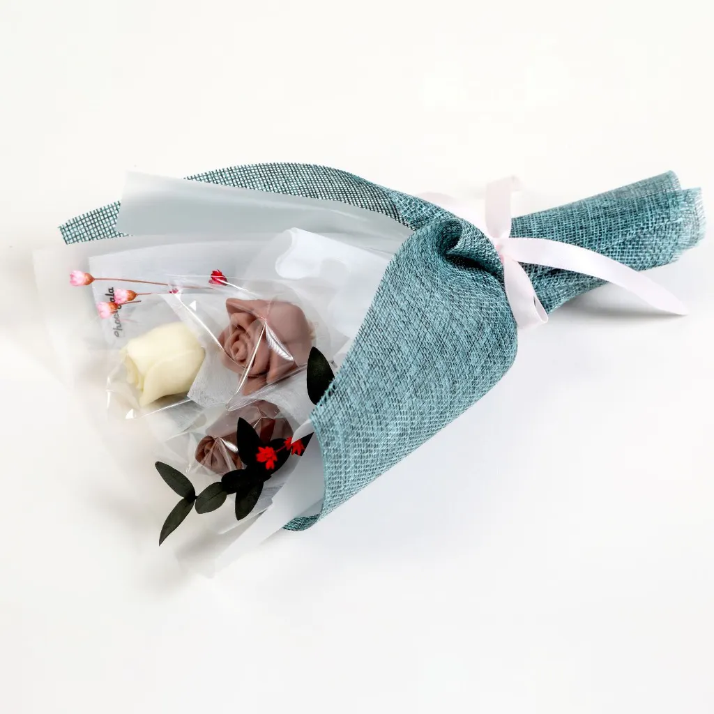 Petite Cascading Blooms Chocolate Bouquet by Choco Gala - Alternate image 7