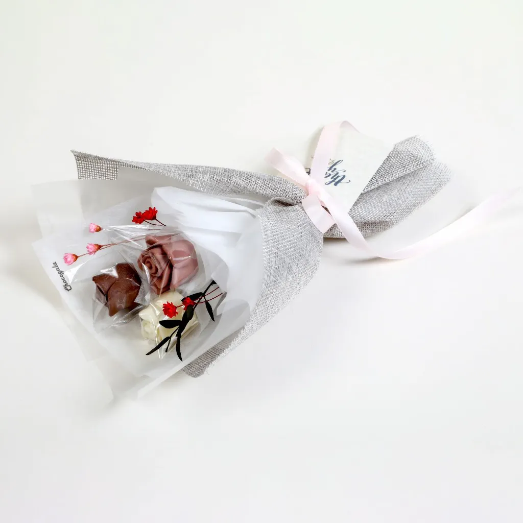 Petite Cascading Blooms Chocolate Bouquet by Choco Gala - Alternate image 8