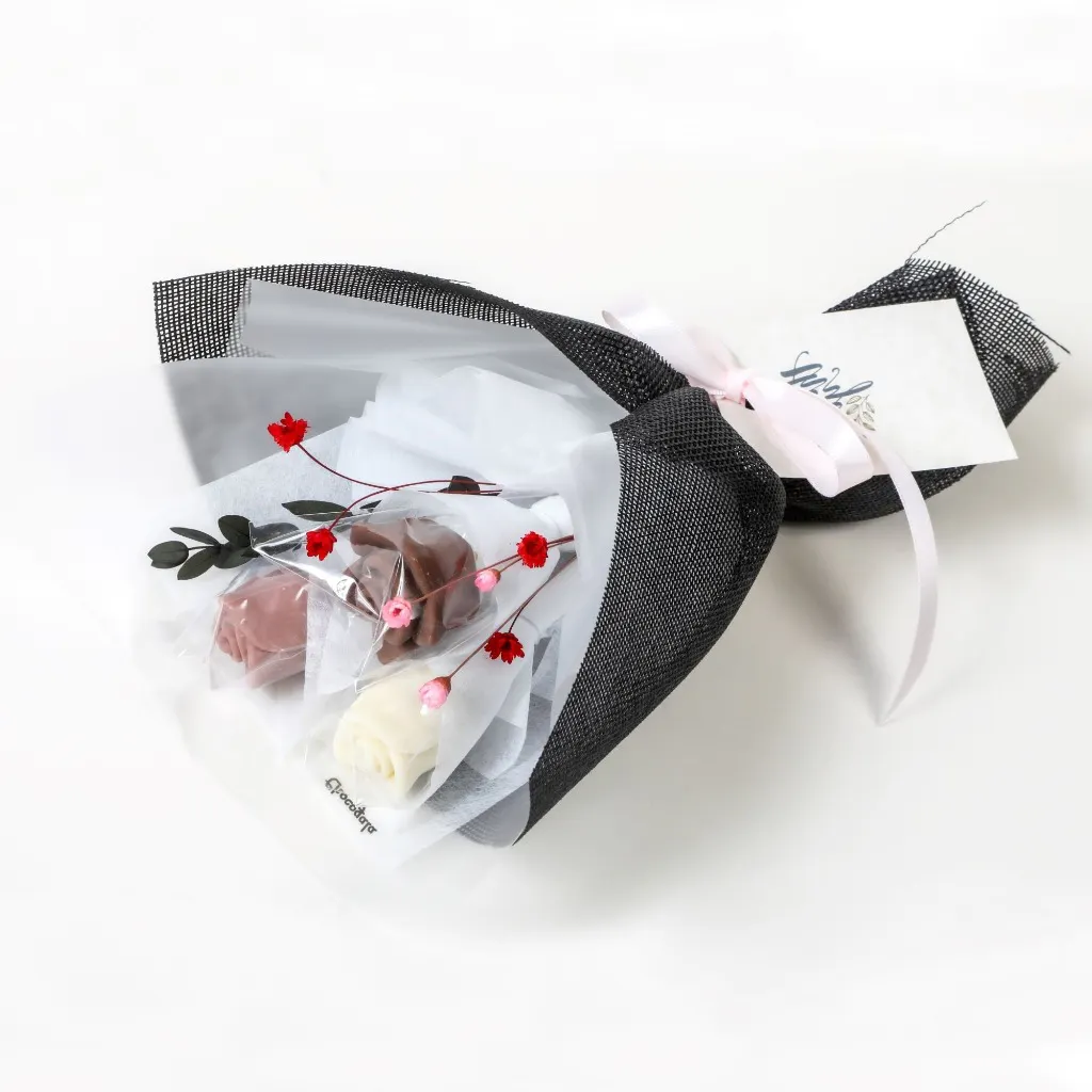 Petite Cascading Blooms Chocolate Bouquet by Choco Gala - Alternate image 9