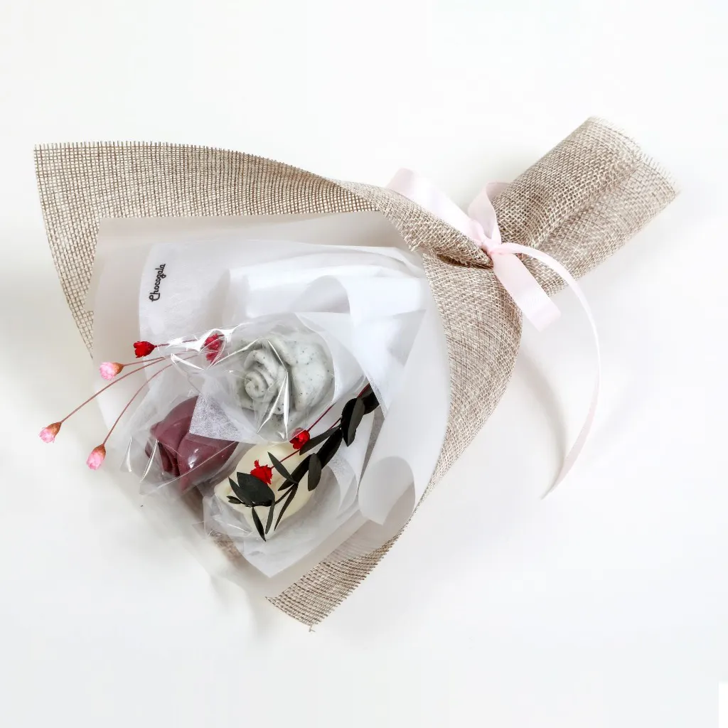 Petite Cascading Blooms Chocolate Bouquet by Choco Gala - Alternate image 10