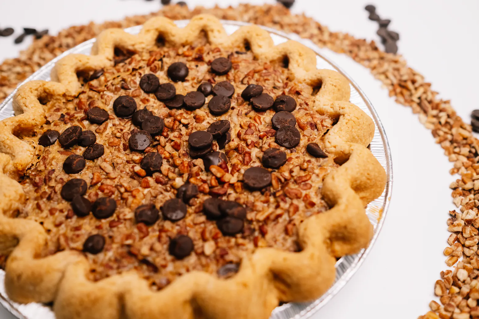 "Trifecta" Chocolate Bourbon Pecan Drunken Nut Pie by Emporium Pies - Alternate image 1