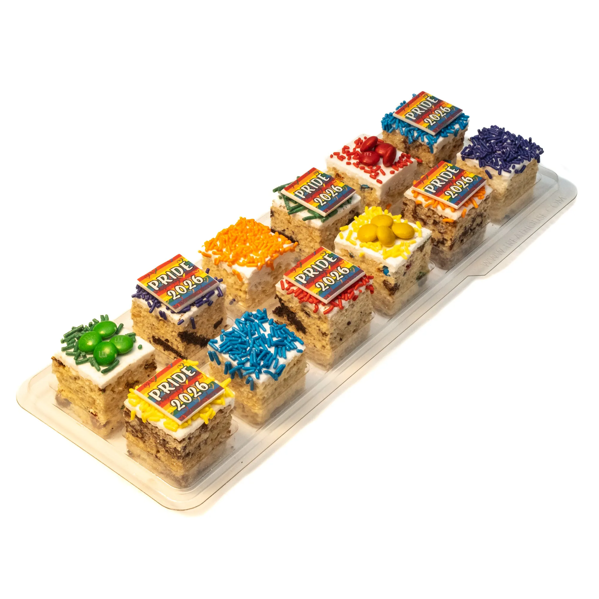 Pride Rice Krispie Treats - 12 Pack by Treat House
