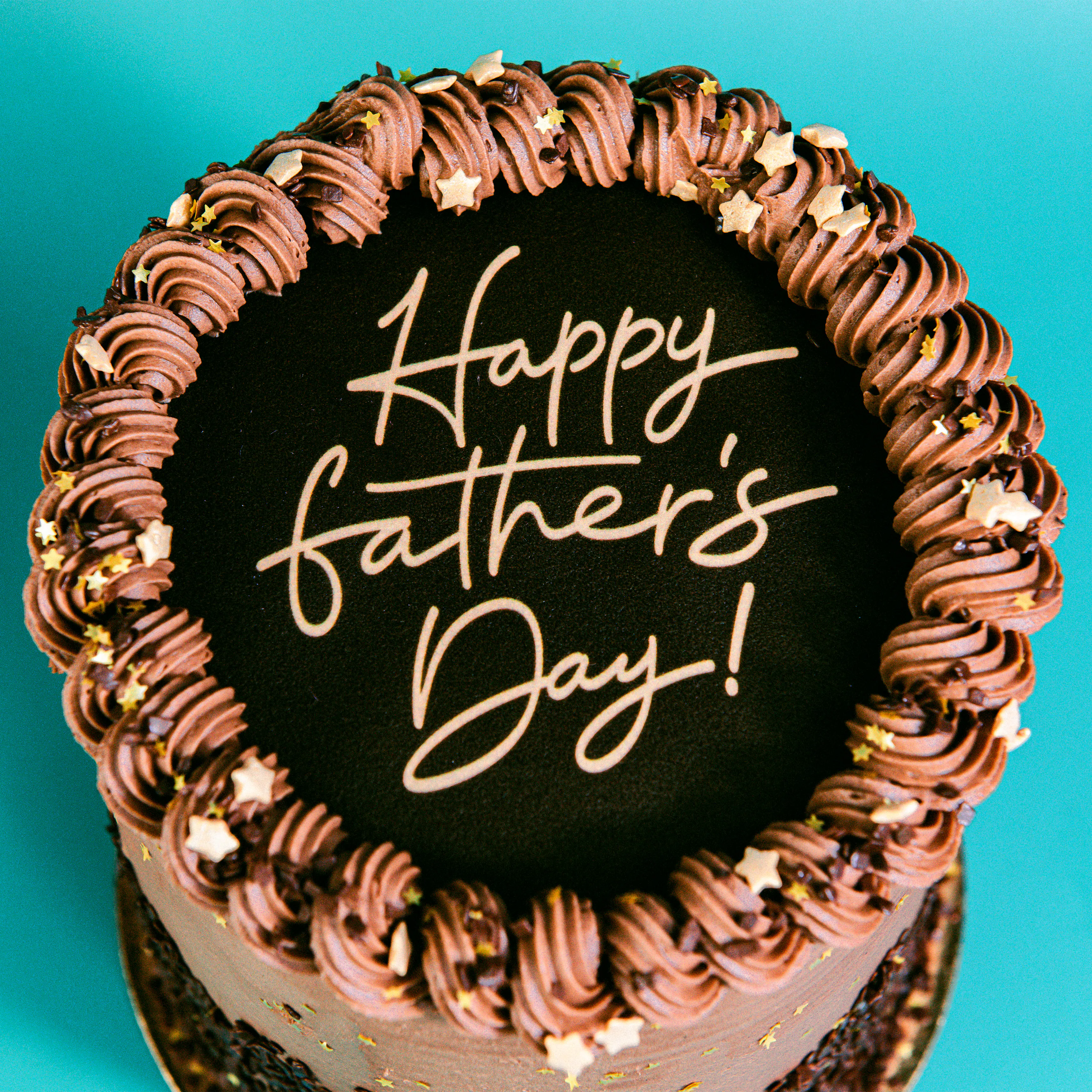 "Happy Father's Day" German Chocolate Dream Cake by Trophy Cupcakes