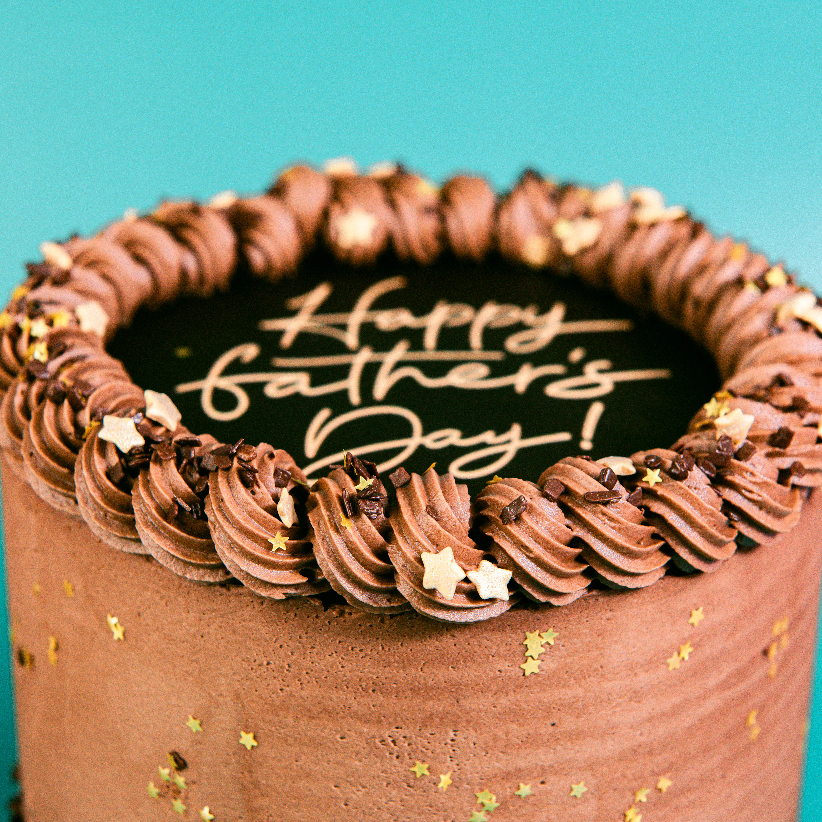"Happy Father's Day" German Chocolate Dream Cake by Trophy Cupcakes - Alternate image 4