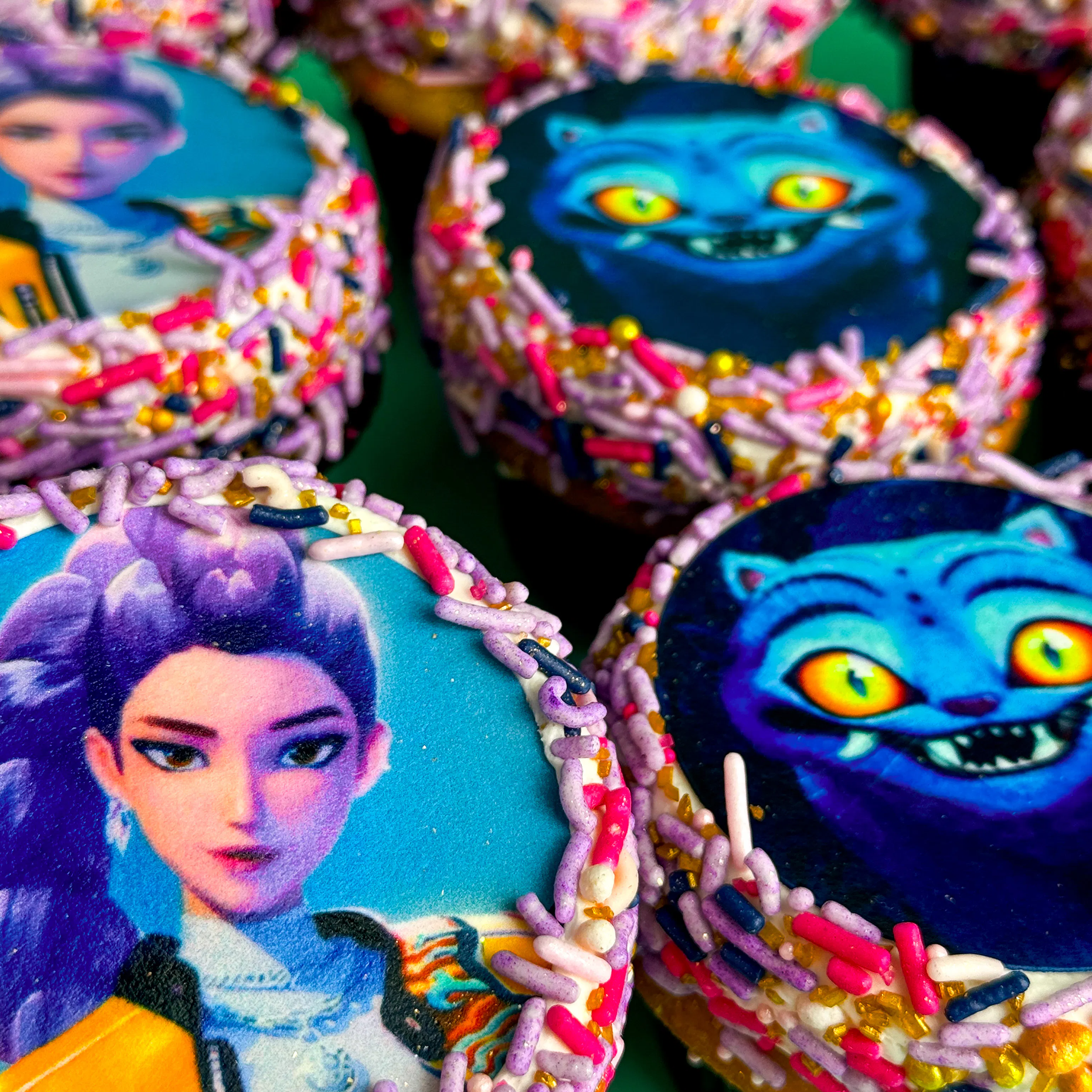 KPOP Demon Hunters Cupcakes - 12 Pack by Trophy Cupcakes - Alternate image 1