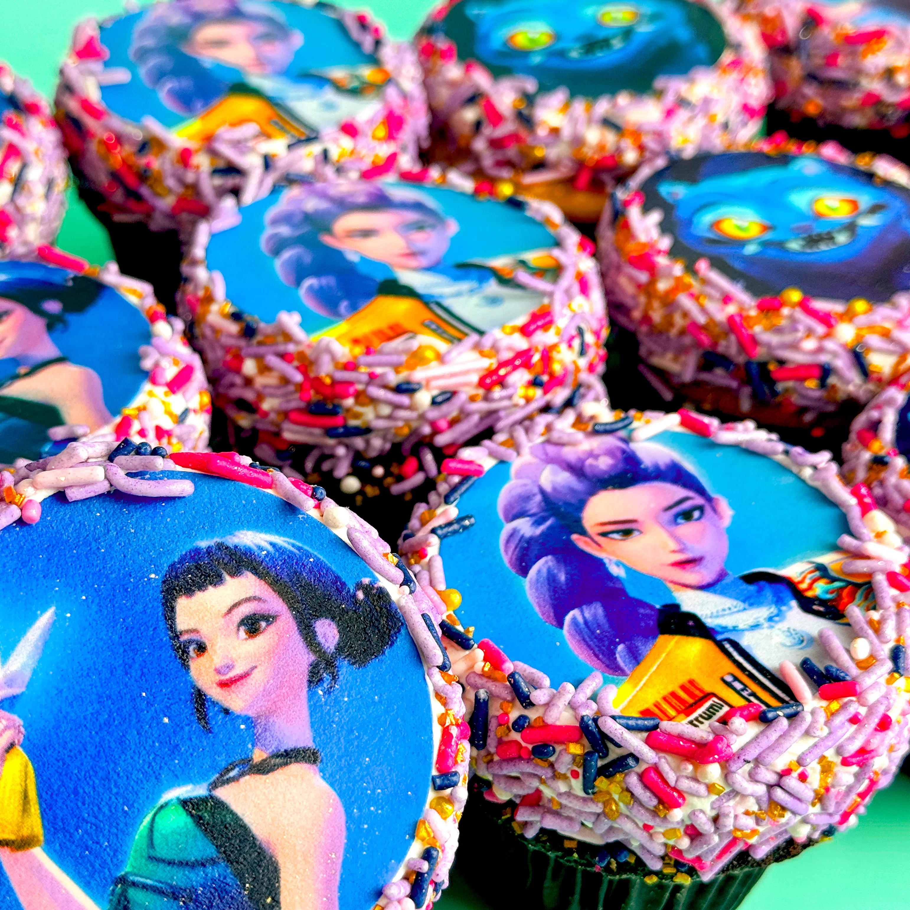 KPOP Demon Hunters Cupcakes - 12 Pack by Trophy Cupcakes - Alternate image 3