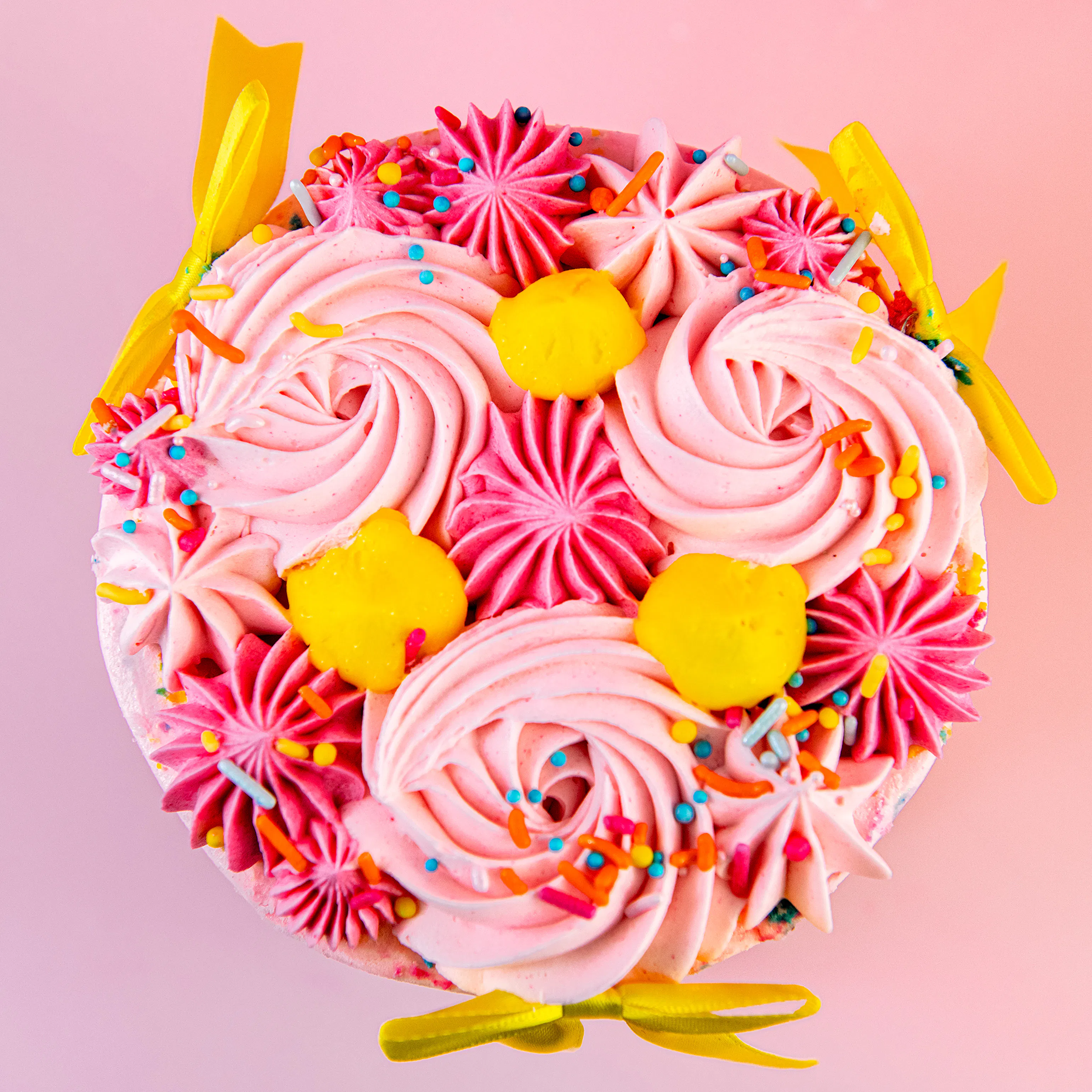 Sprinkle Me Happy Cake by Trophy Cupcakes - Alternate image 1