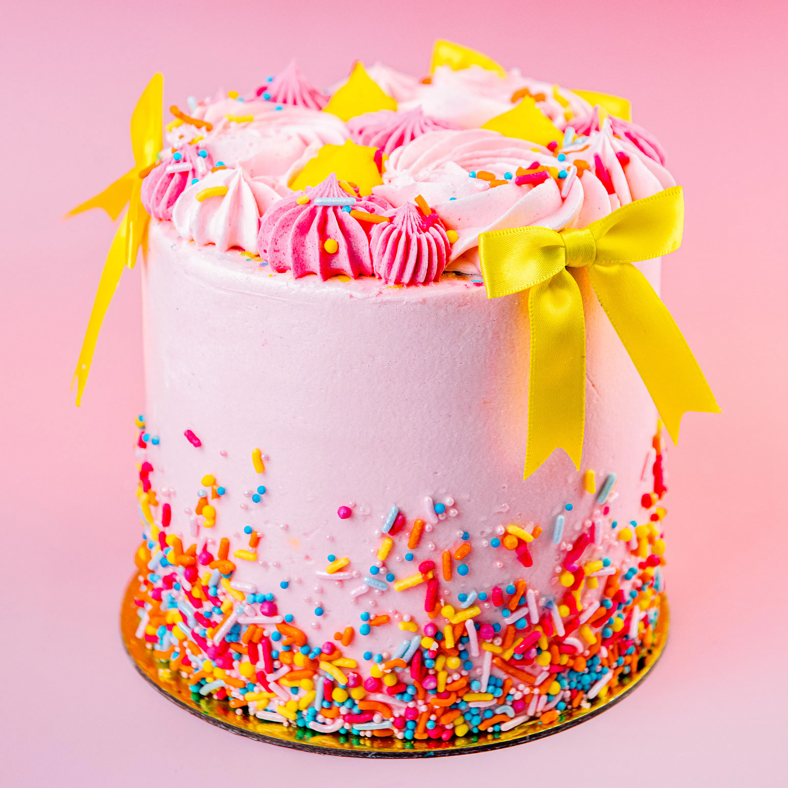Sprinkle Me Happy Cake by Trophy Cupcakes