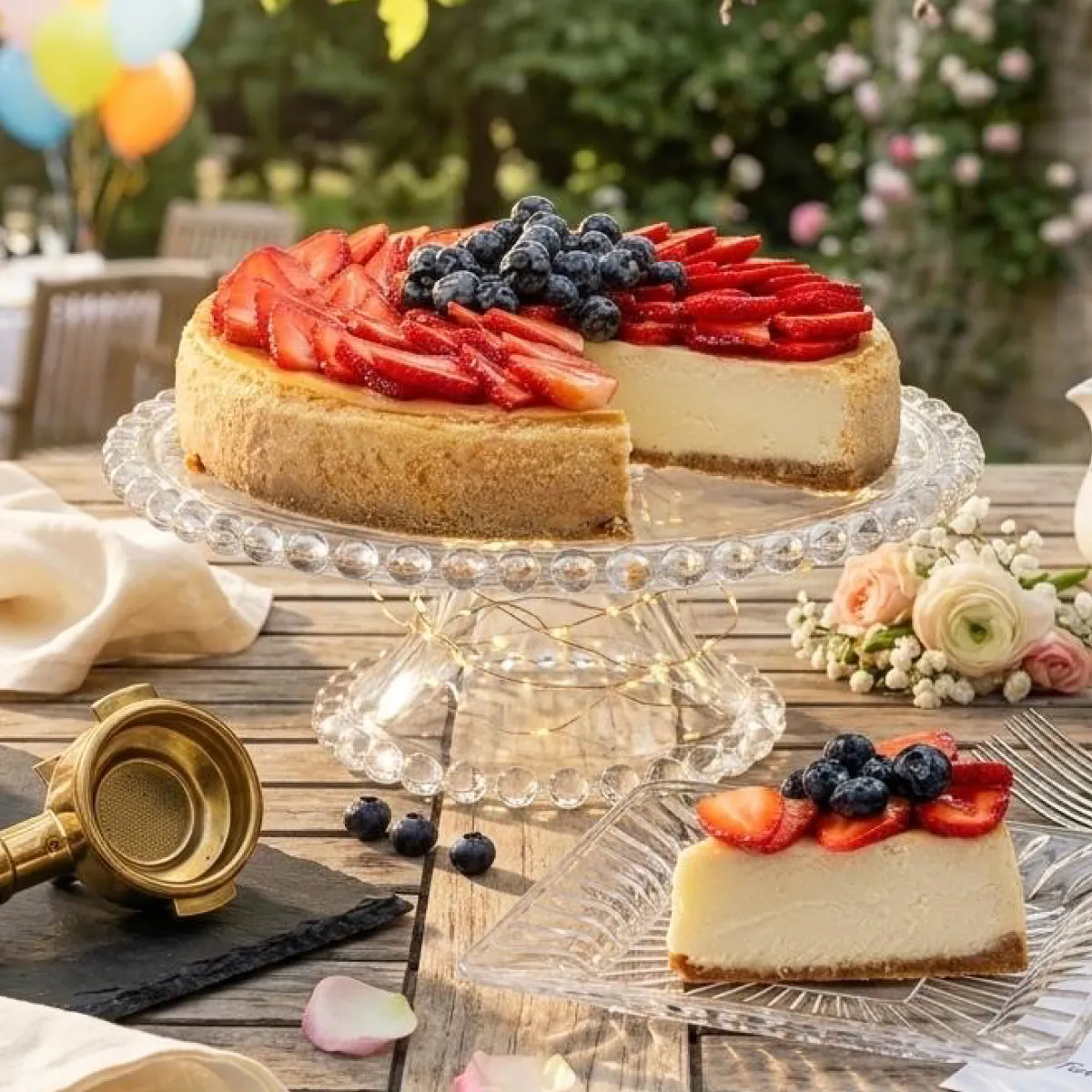 New York Mixed Fruit Cheesecake by Ferrara Bakery
