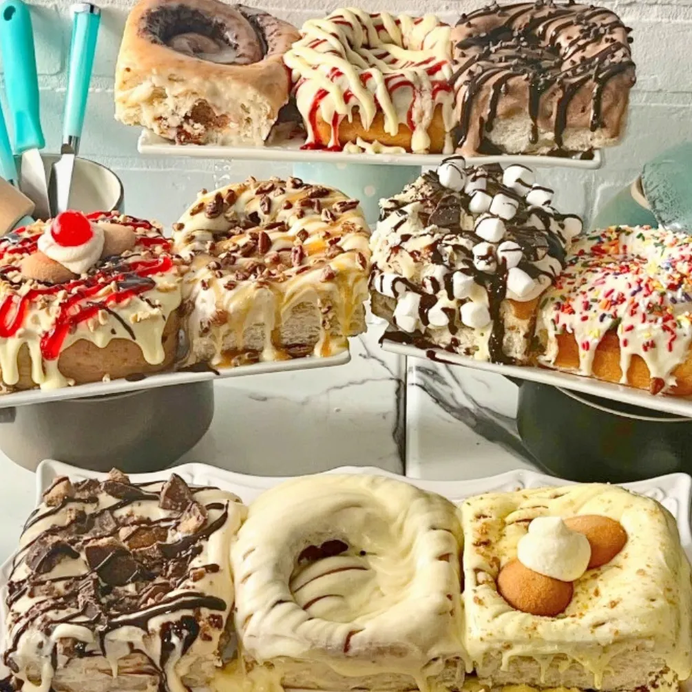 Choose Your Own Cinnamon Rolls - 12 Pack by Cinnamom Bakery